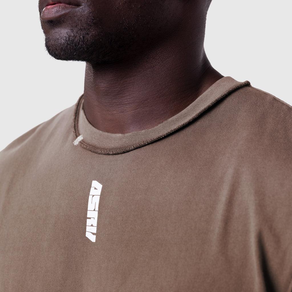 1115. Tech Essential™ Cap Shoulder Cutoff - Dark Earth Sun Fade Product Image