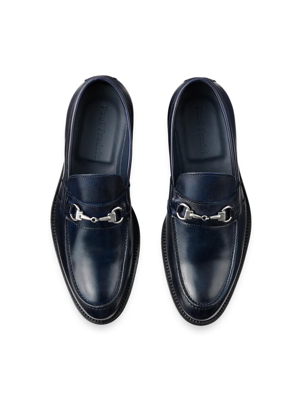 Archer Bit Loafer - Navy Product Image