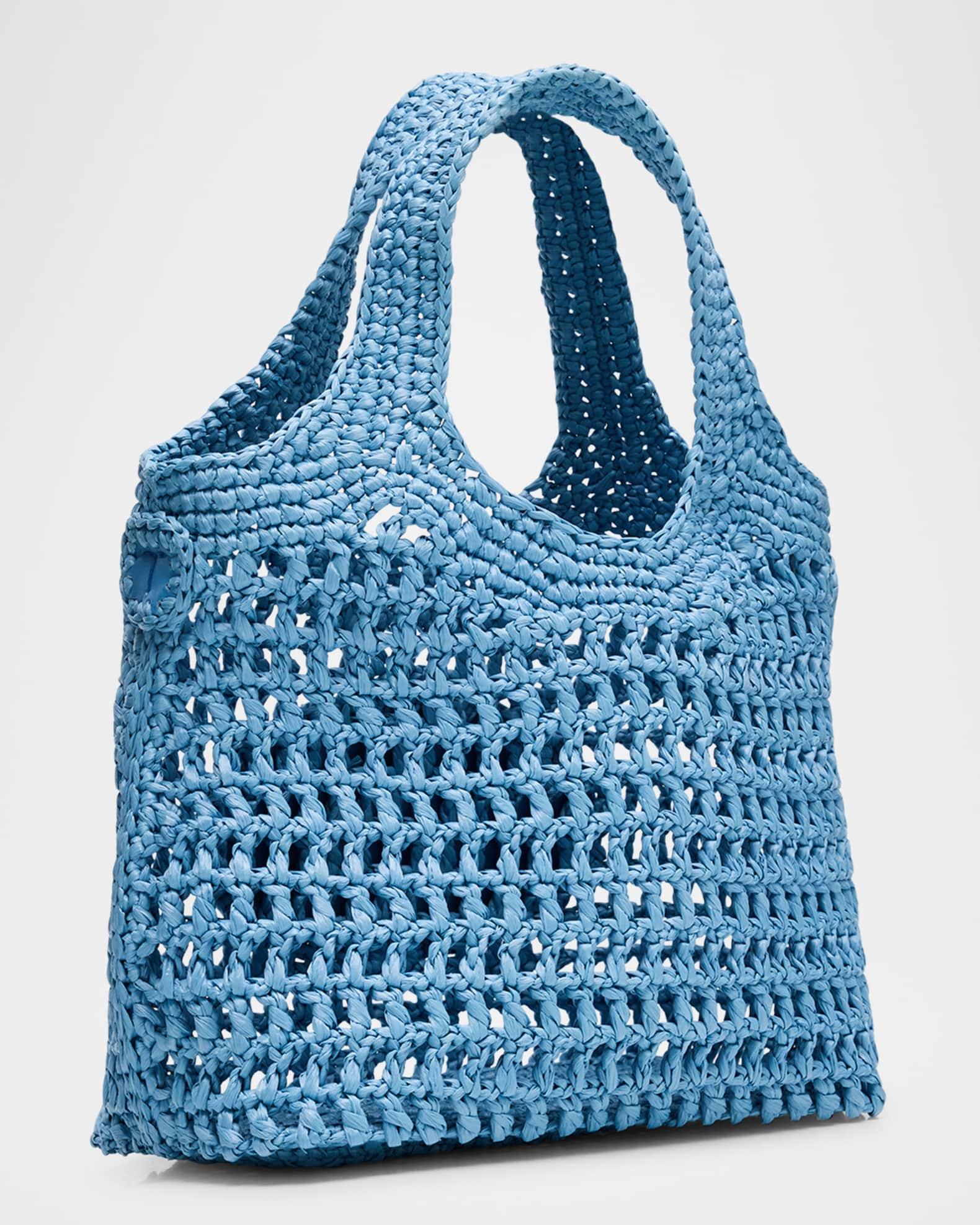 Mini Woven Top-Handle Bag Product Image