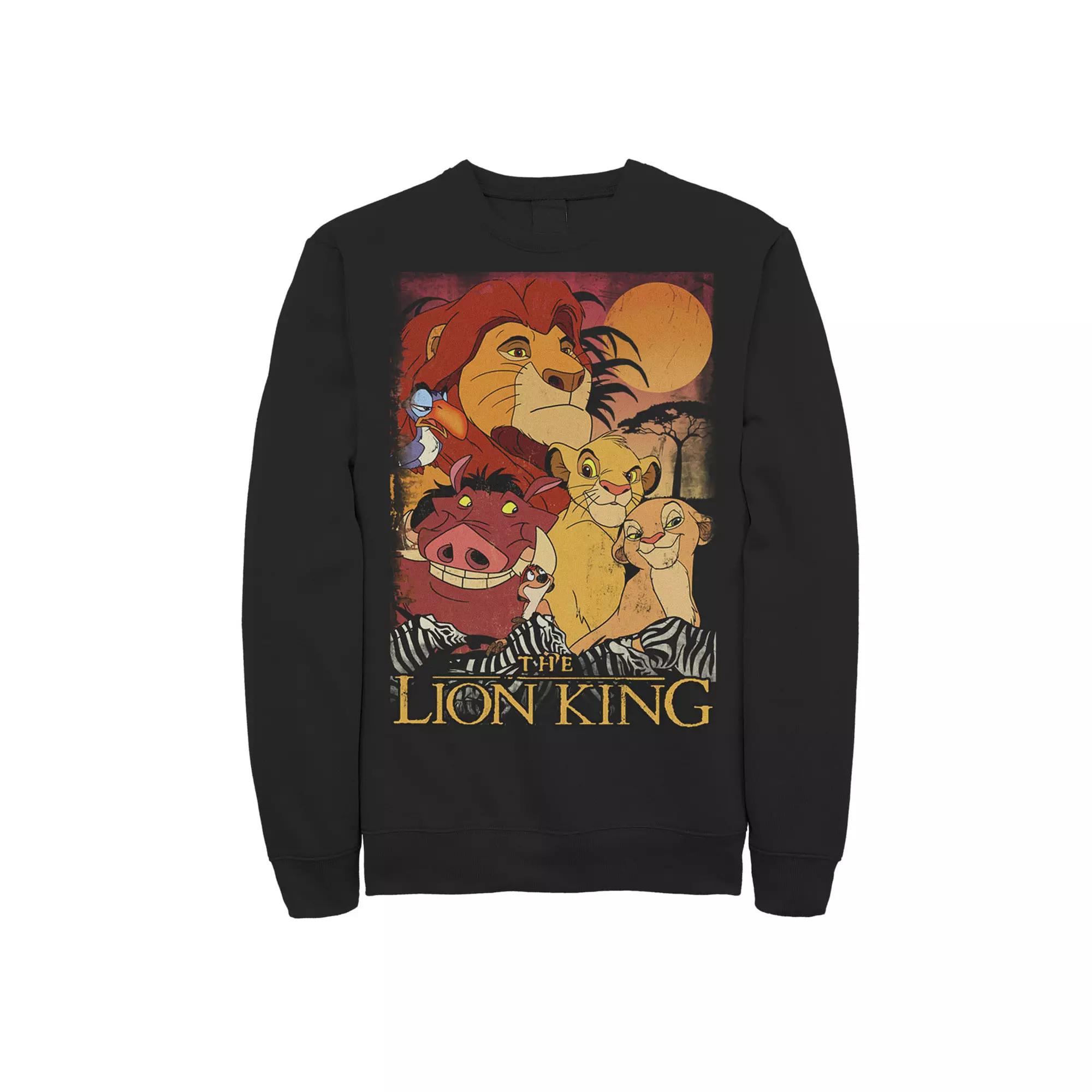 Disney's The Lion King Men's Happy Group Sweatshirt,  Product Image