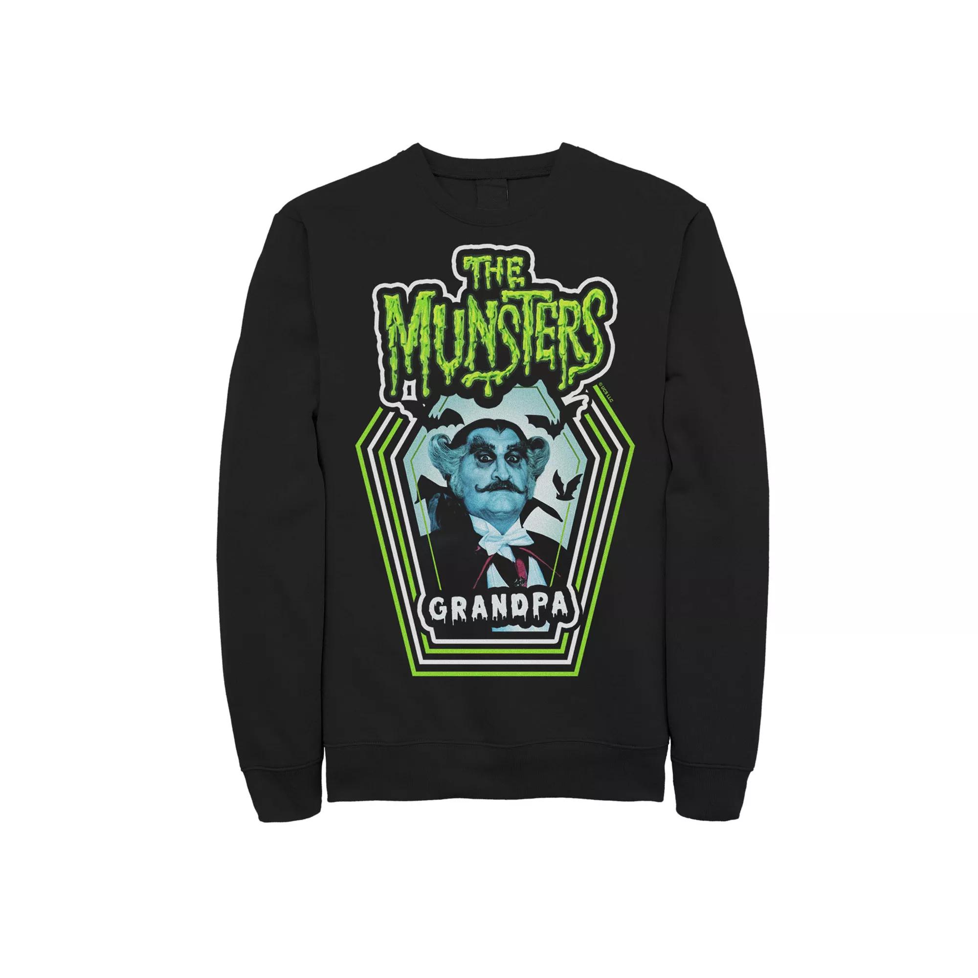Men's The Munsters Grandpa Portrait Sweatshirt,  Product Image