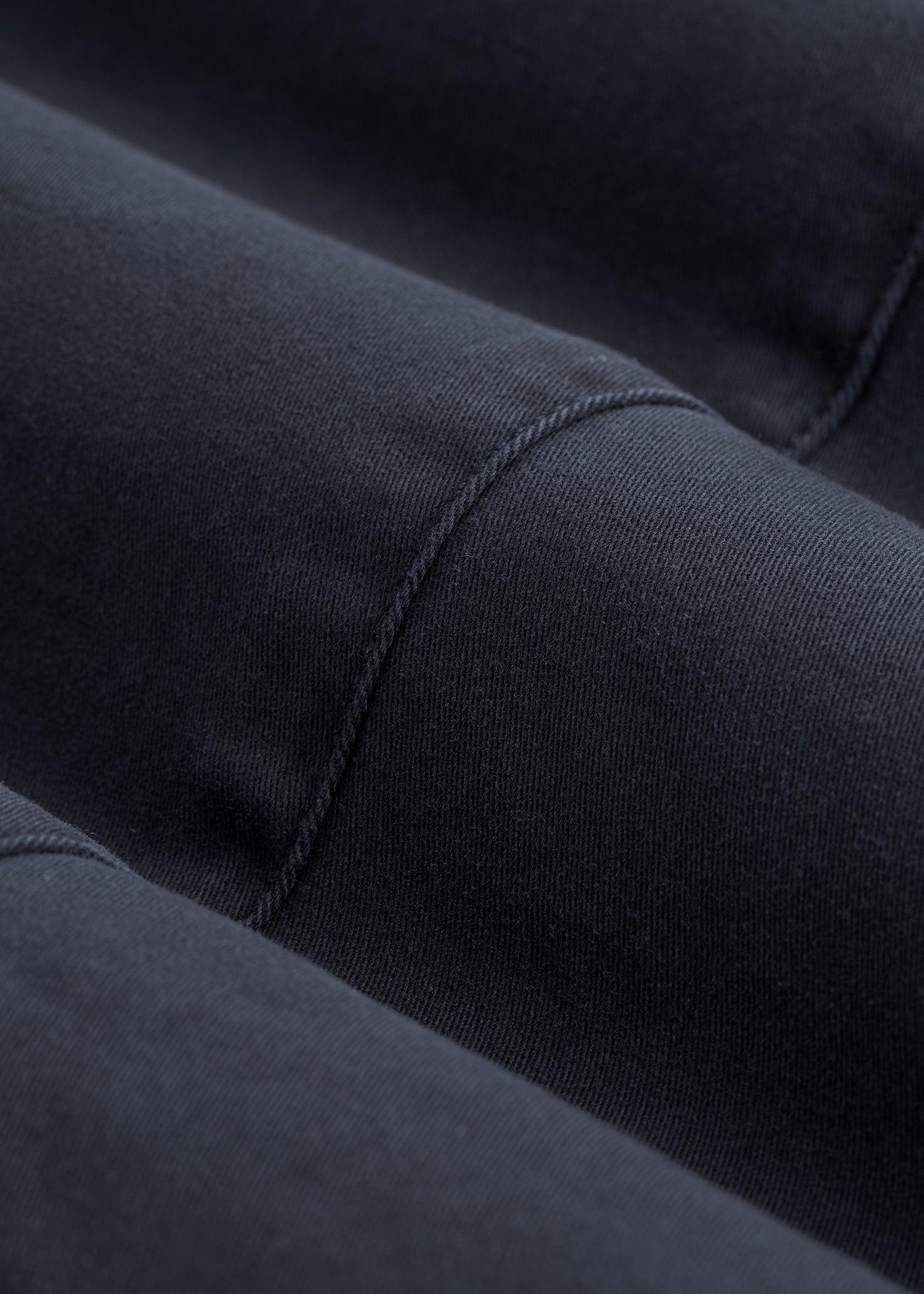 High Rise Garment Dyed Baggy Cargo Pants for Tall Women in Deep Navy Female Product Image