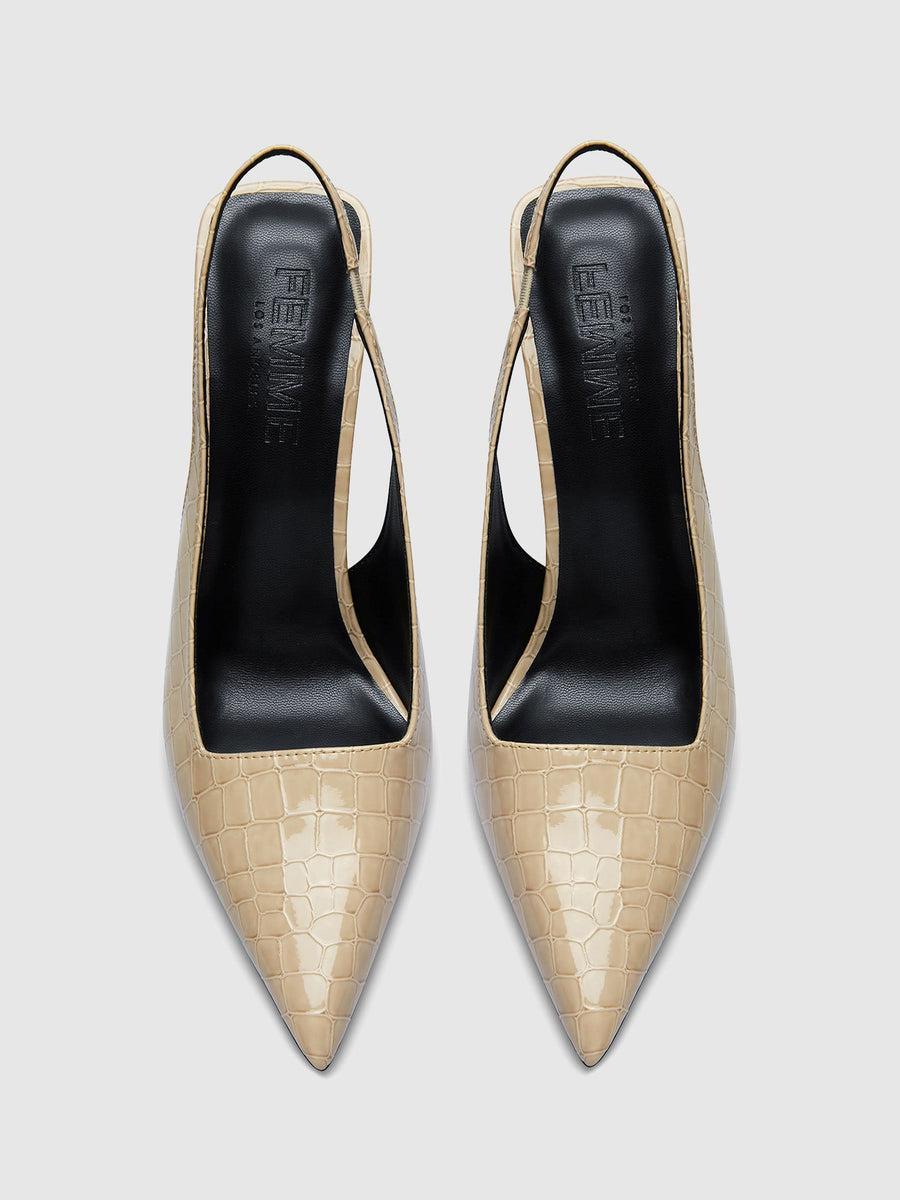 G63 Slingback - Exotic Tan Product Image