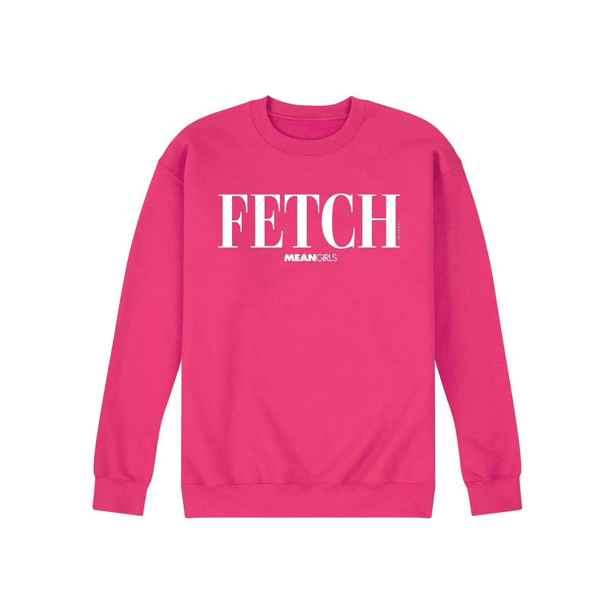 Men's Mean Girls Fetch Fleece Sweatshirt,  Product Image