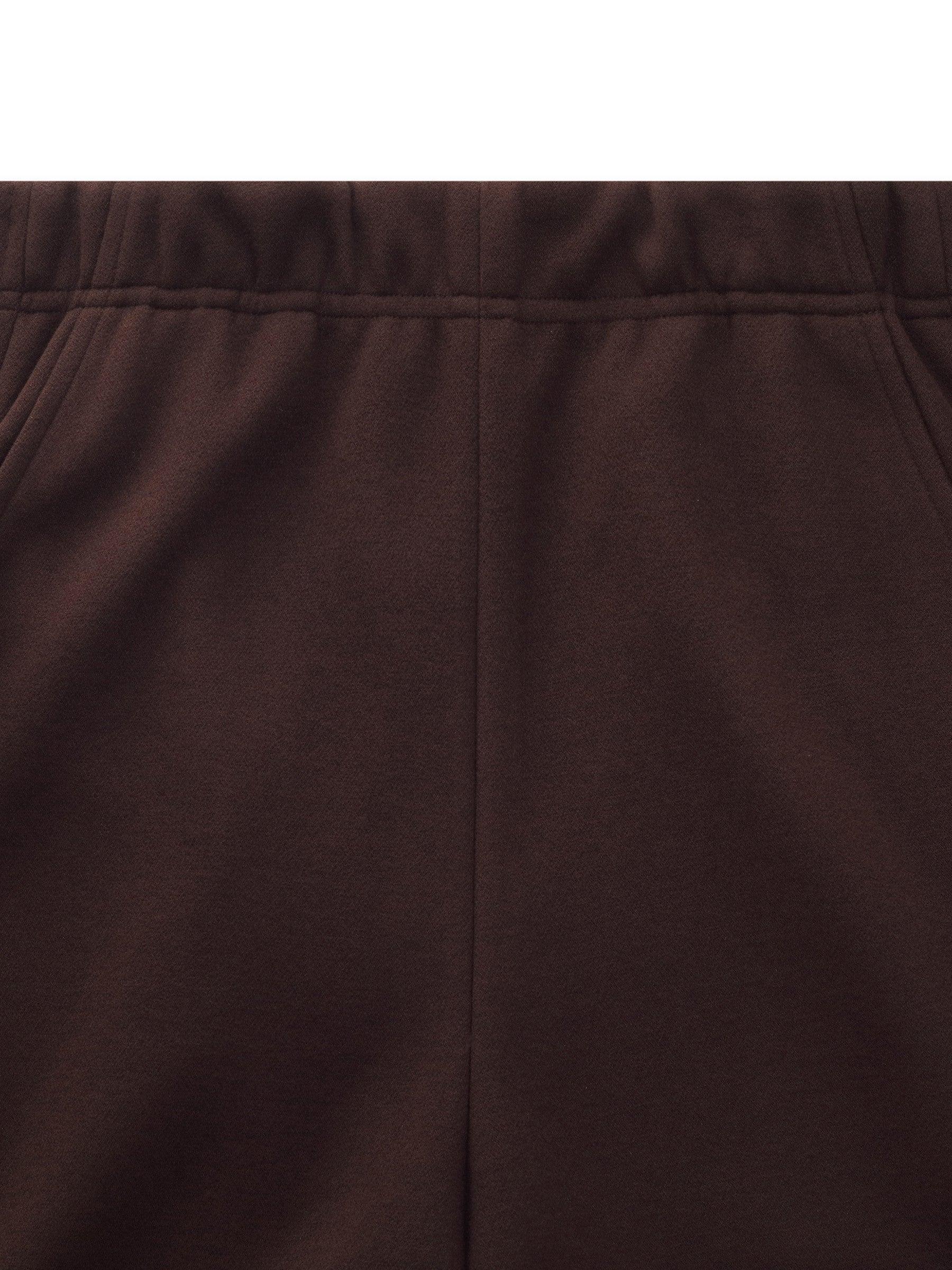 Elastic Waist Women Curved Leg Pants Product Image