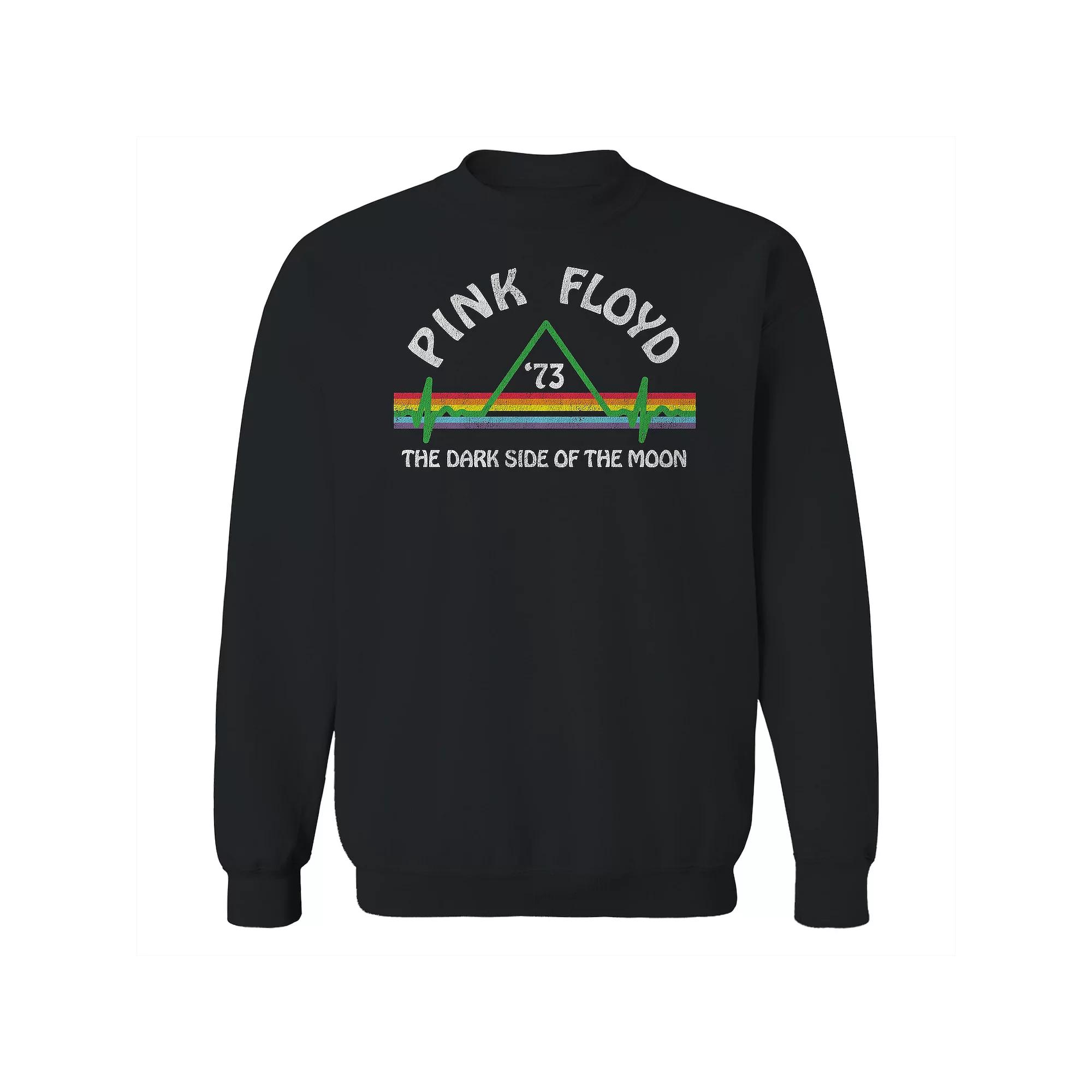 Men's Pink Floyd '73 Dark Side Fleece Sweatshirt, Size: Large, Black Product Image