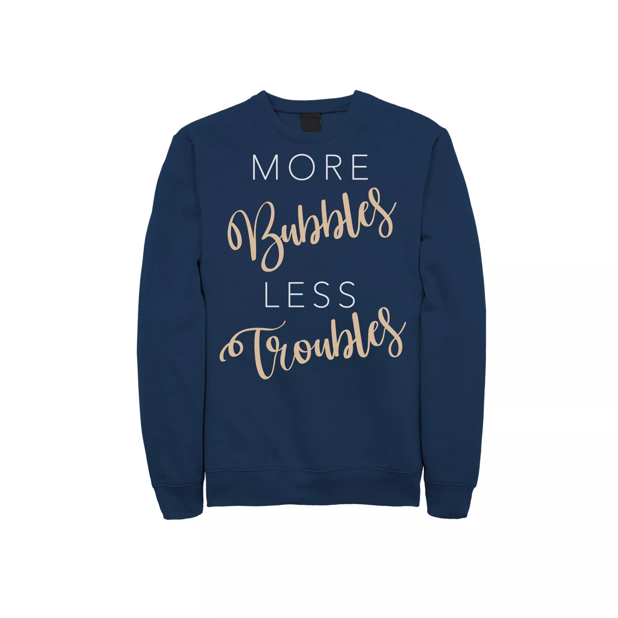 Men's Fifth Sun More Bubbles Stacked Sweatshirt,  Product Image