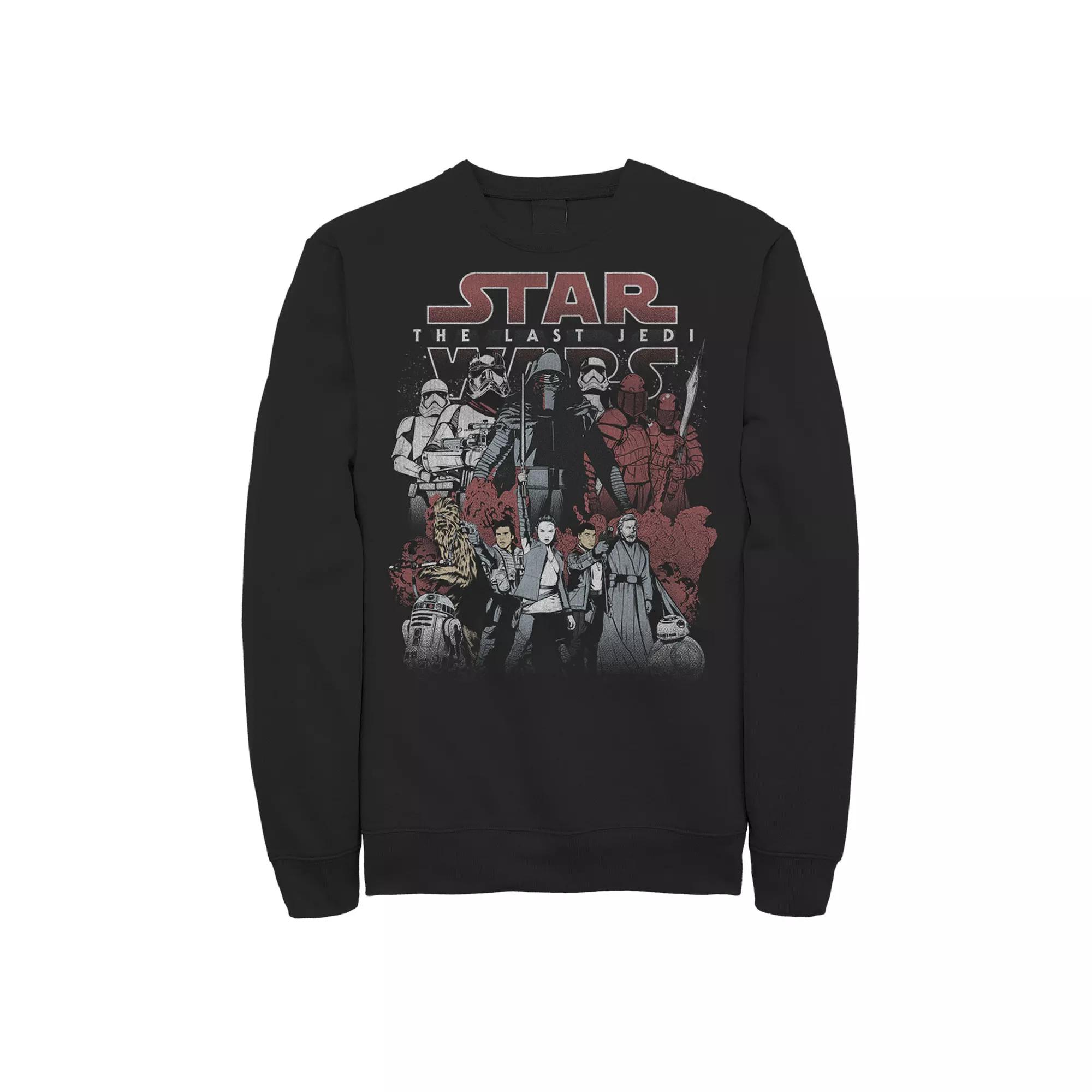 Men's Star Wars: The Last Jedi Order Against Resistance Sweatshirt,  Product Image