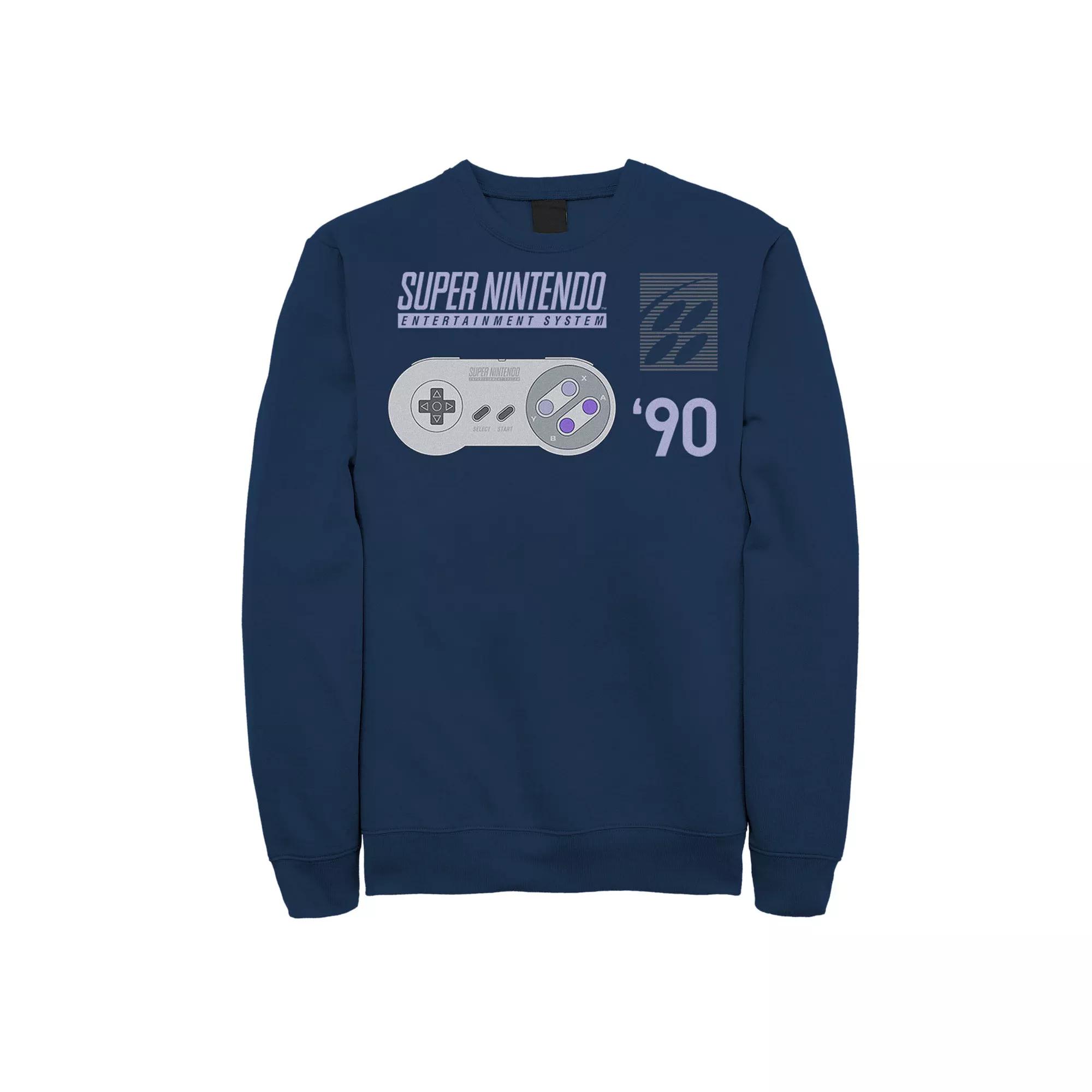 Men's Nintendo Super Nintendo Controller 90 Sweatshirt,  Product Image
