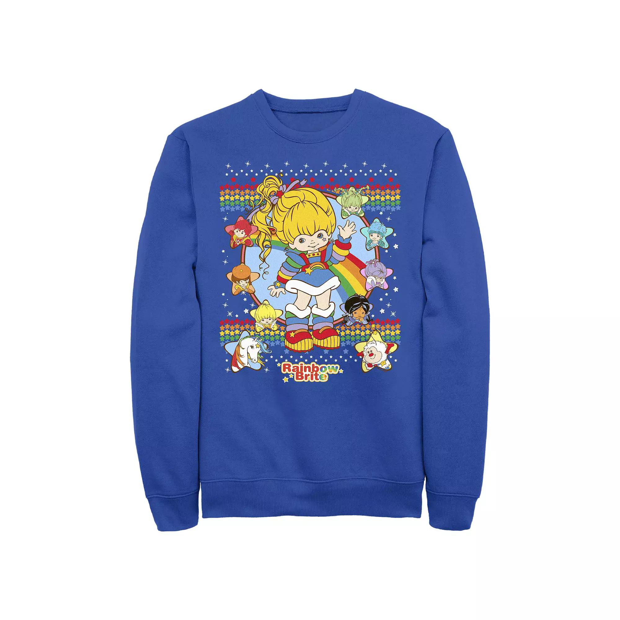 Men's Rainbow Brite Star Icons Fleece Sweatshirt,  Product Image