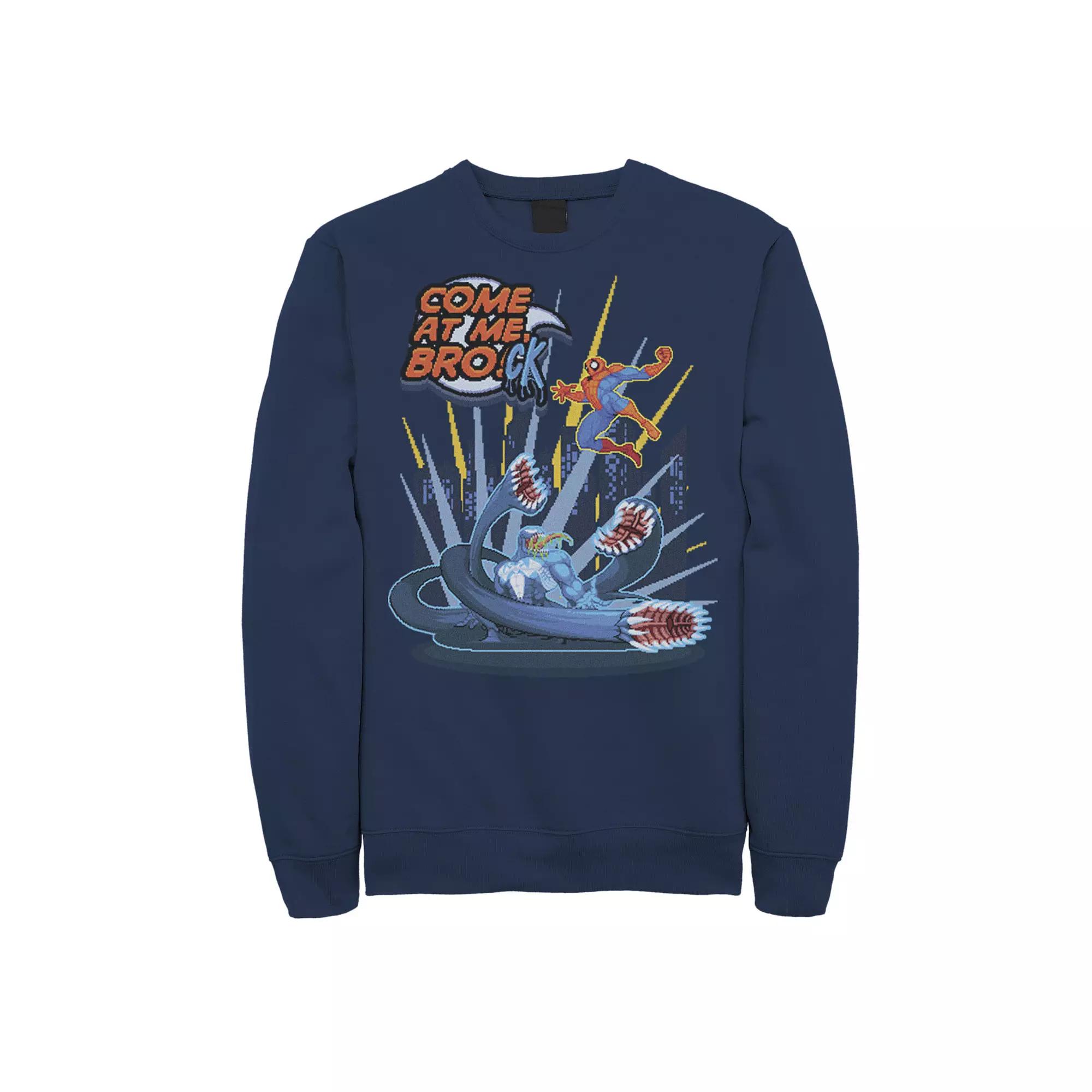 Men's Marvel Spider-Man Come At Me Brock Sweatshirt,  Product Image