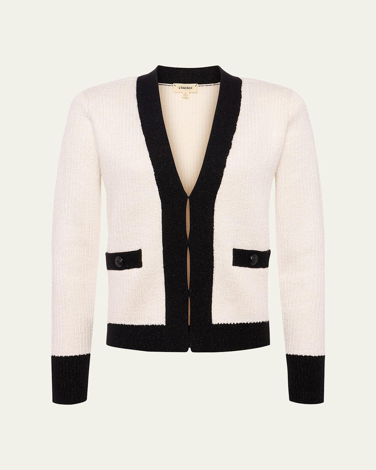 Womens Jinny Sequin Knit Cardigan Product Image
