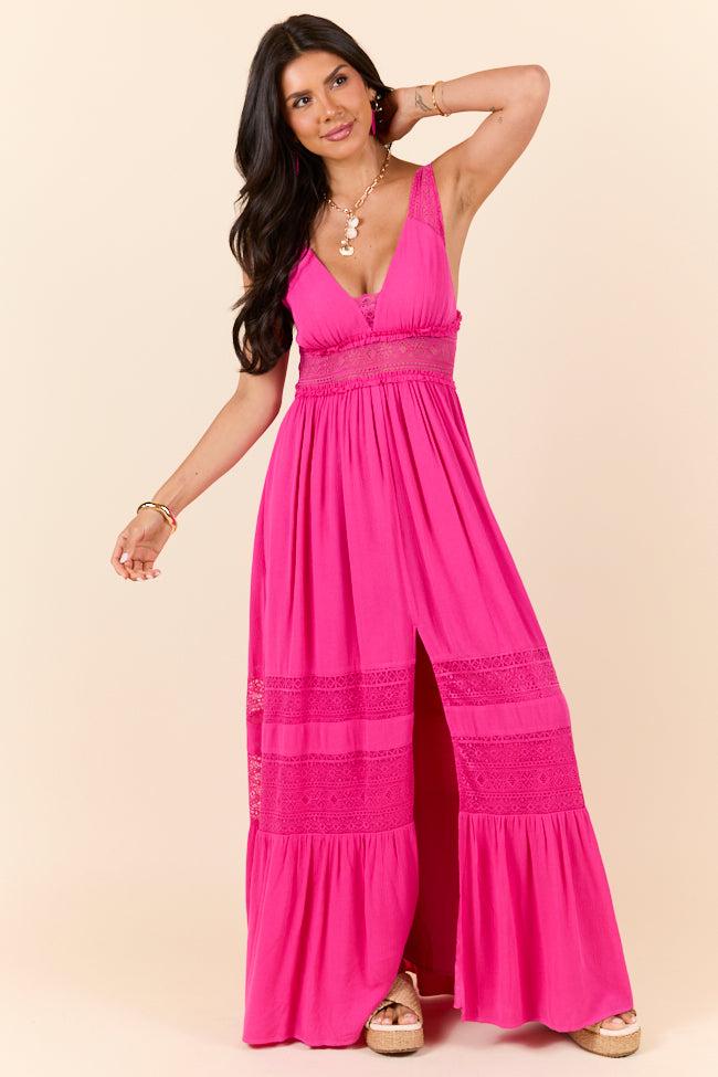 Summer Crush Fuchsia Maxi Dress FINAL SALE Product Image
