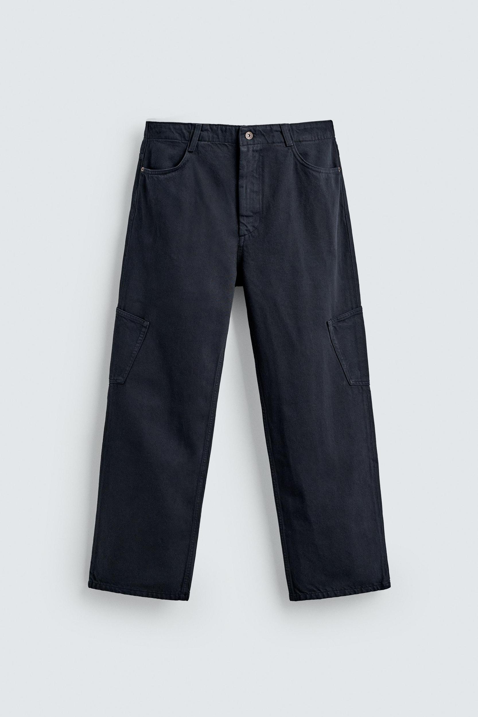 STRAIGHT FIT CARGO PANTS Product Image