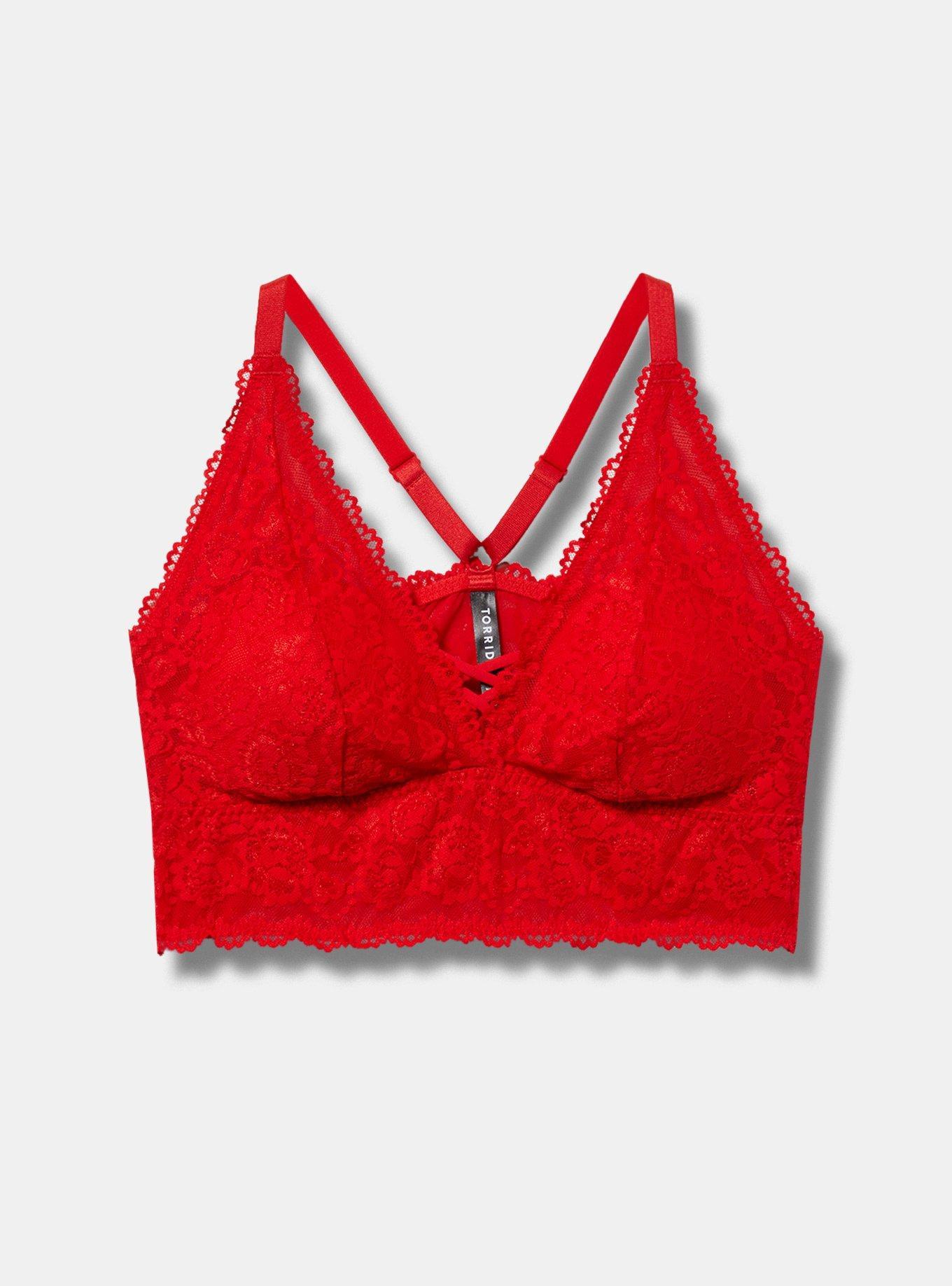 Lightly Lined Lace Bralette Product Image
