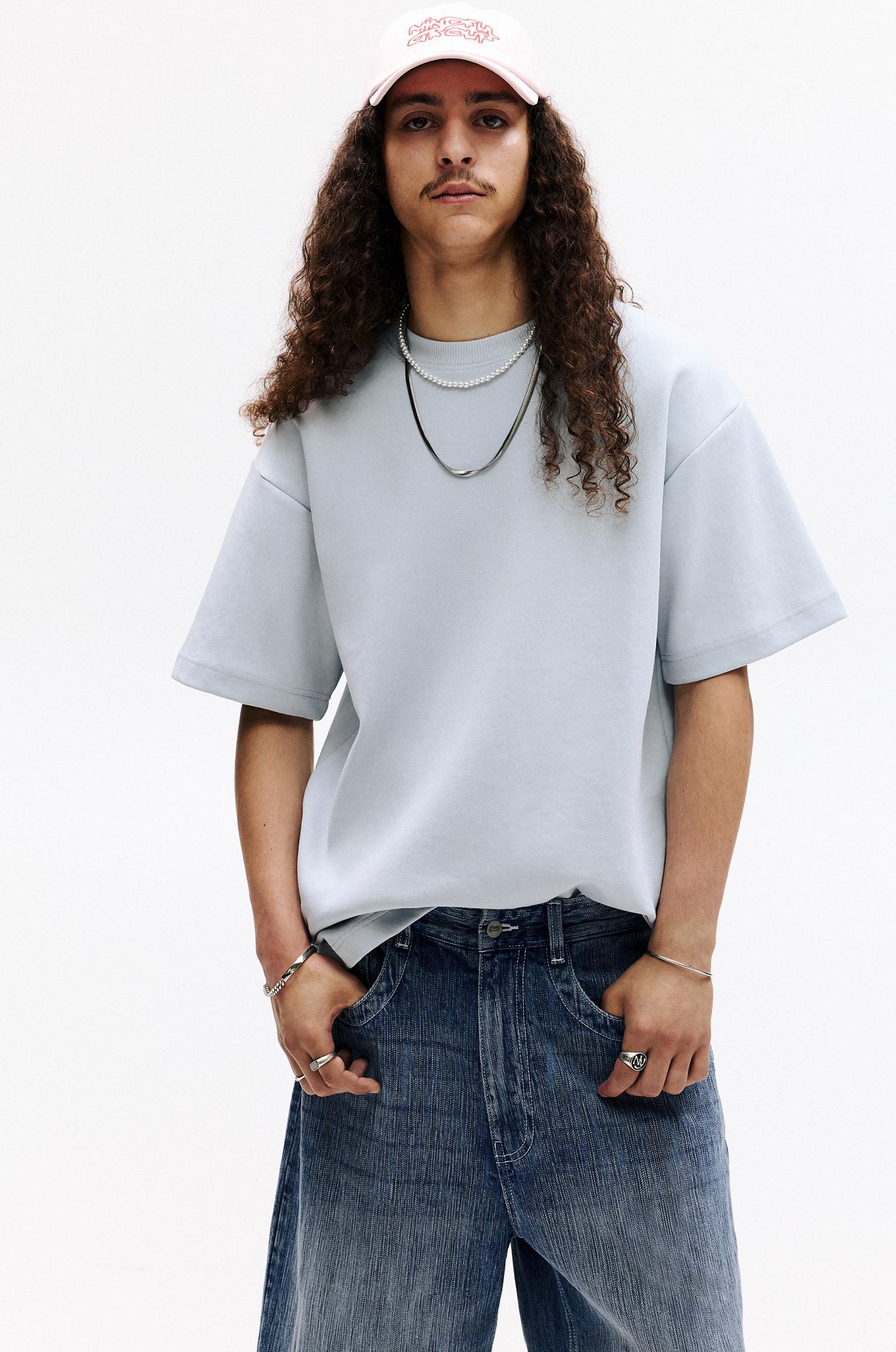 Basic short sleeve sweatshirt Product Image