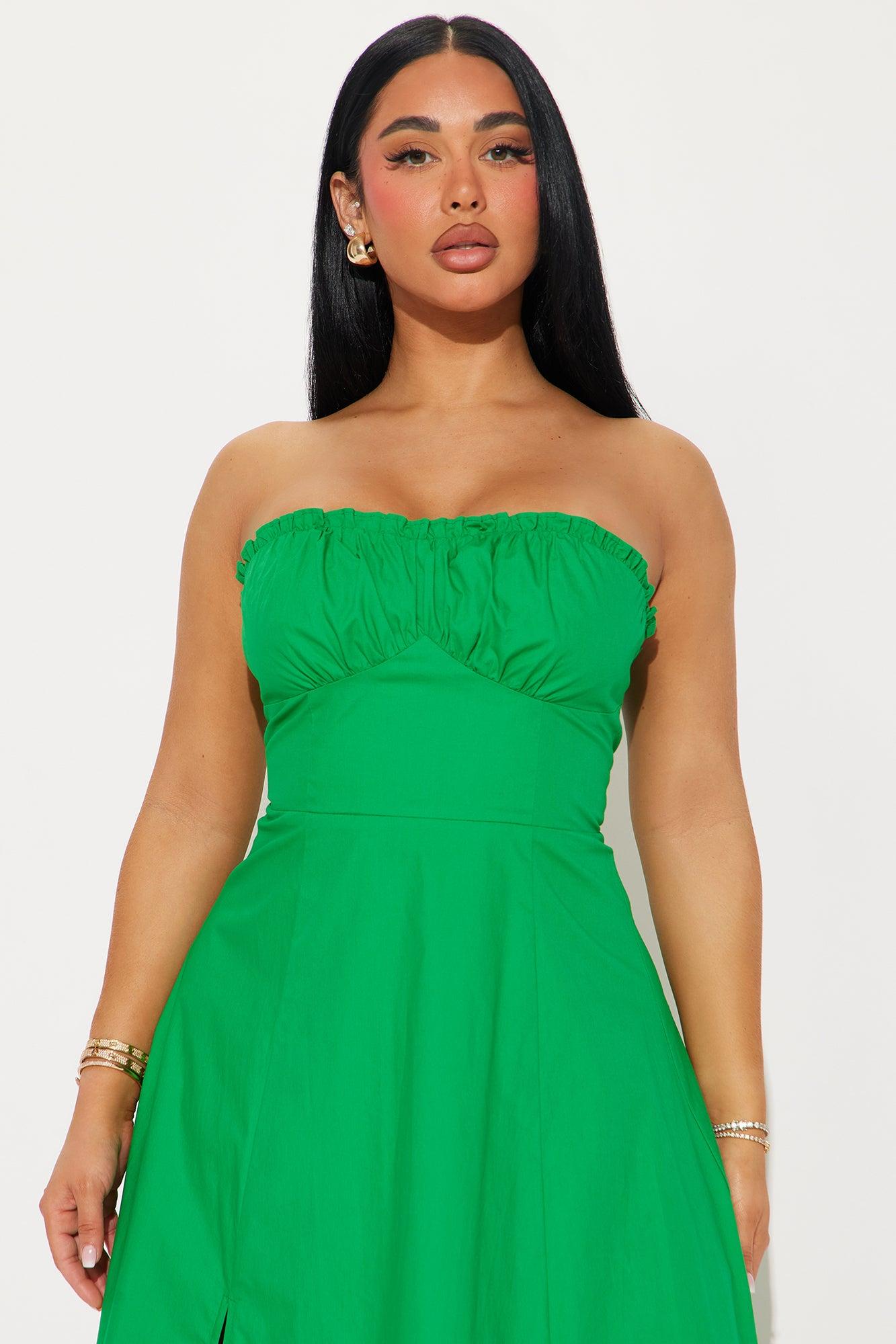 Lorena Maxi Dress - Green Product Image