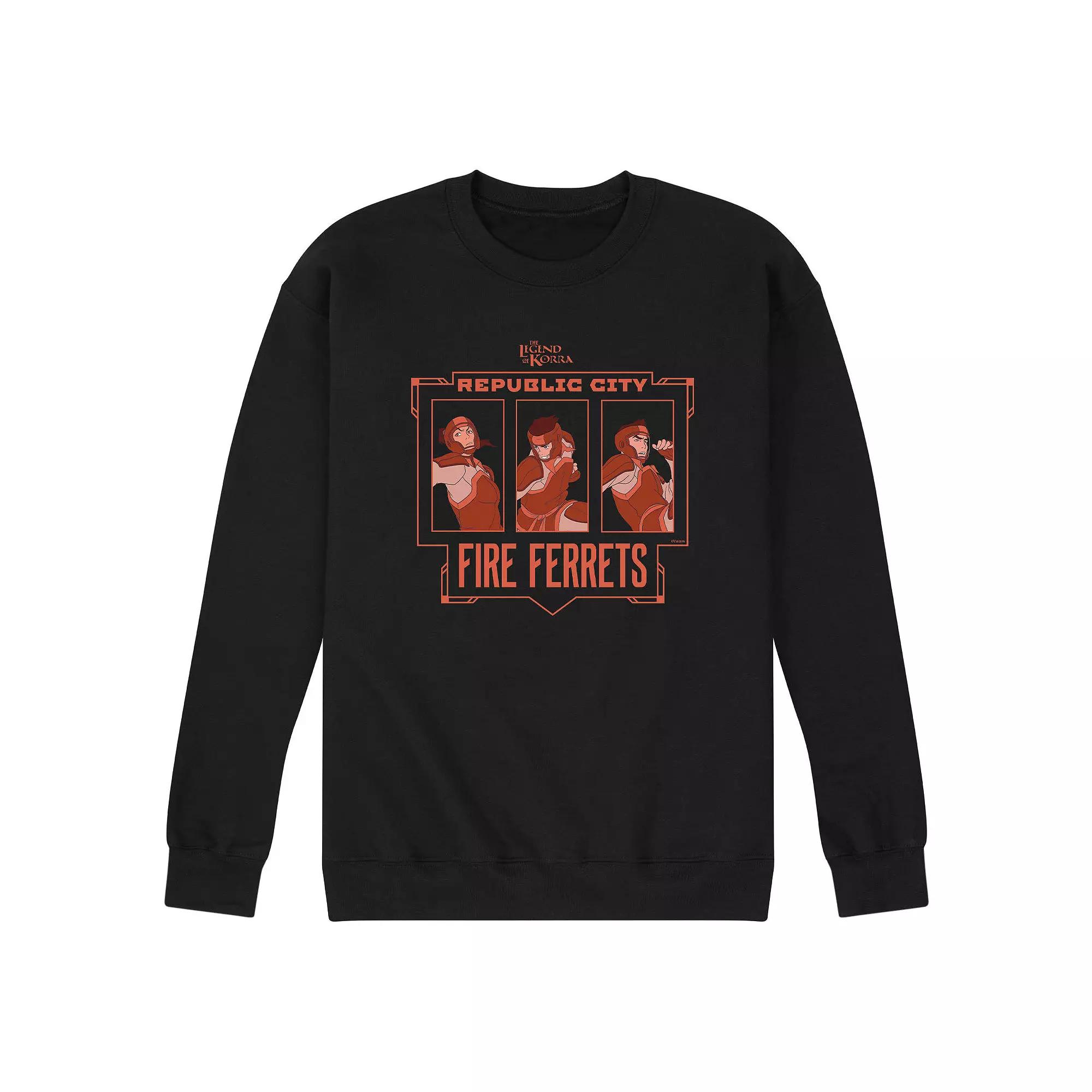 Men's The Legend of Korra Ferrets Sweatshirt,  Product Image