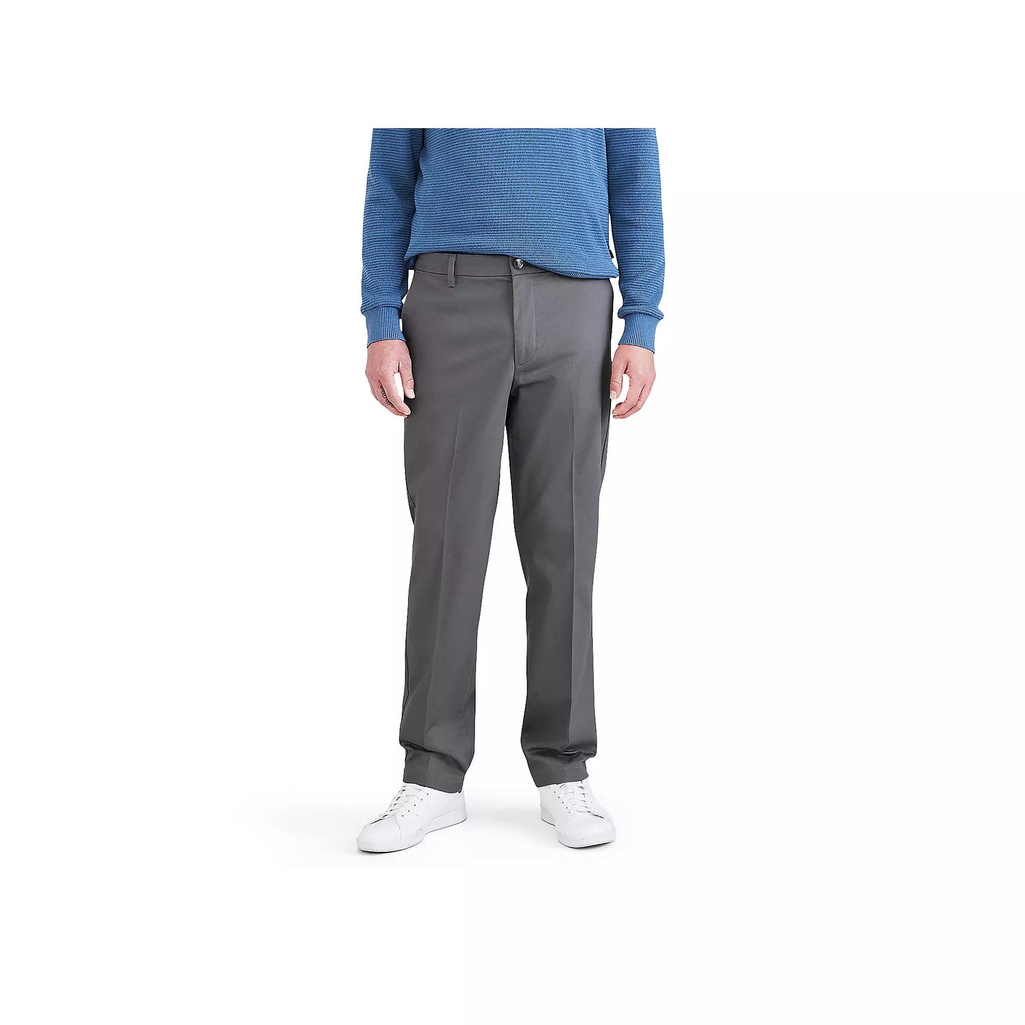 Men's Dockers® Signature Iron-Free Stain Defender Straight-Fit Khaki Pants,  Product Image