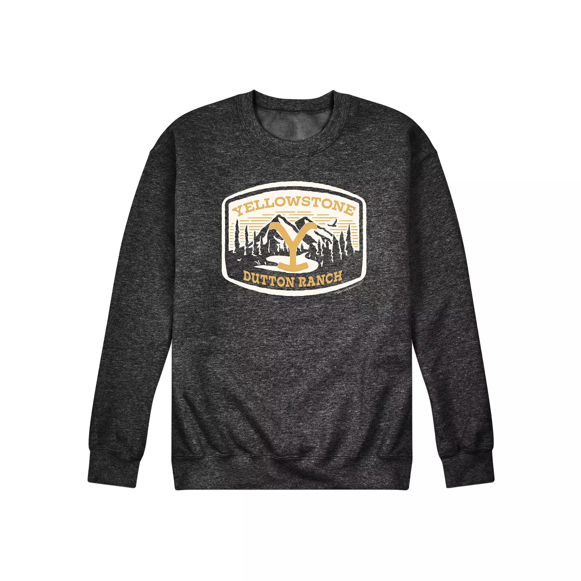 Men's Yellowstone Nature Scene Sweatshirt,  Product Image