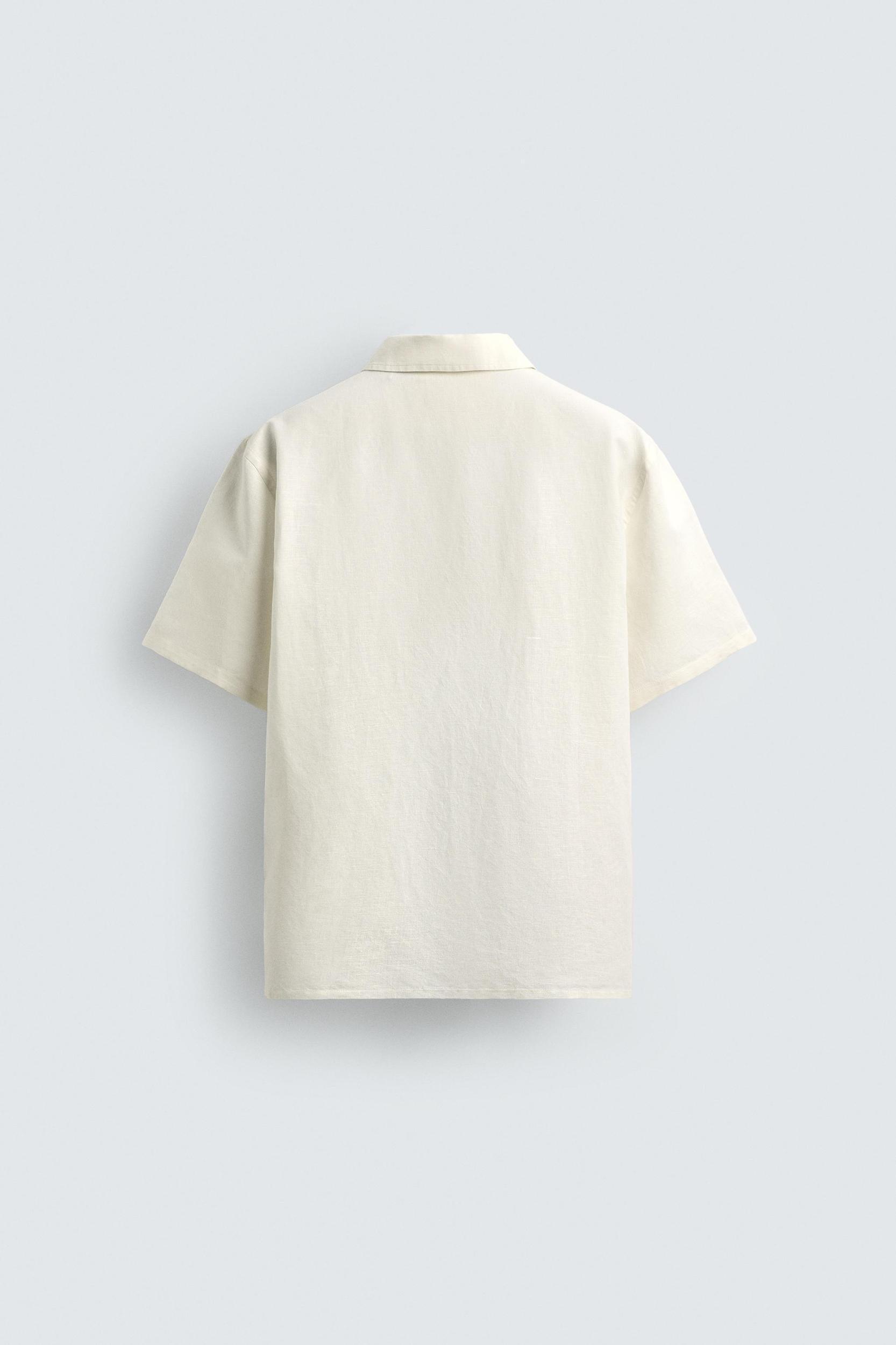 REGULAR FIT HEMP COTTON BLEND POLO Product Image