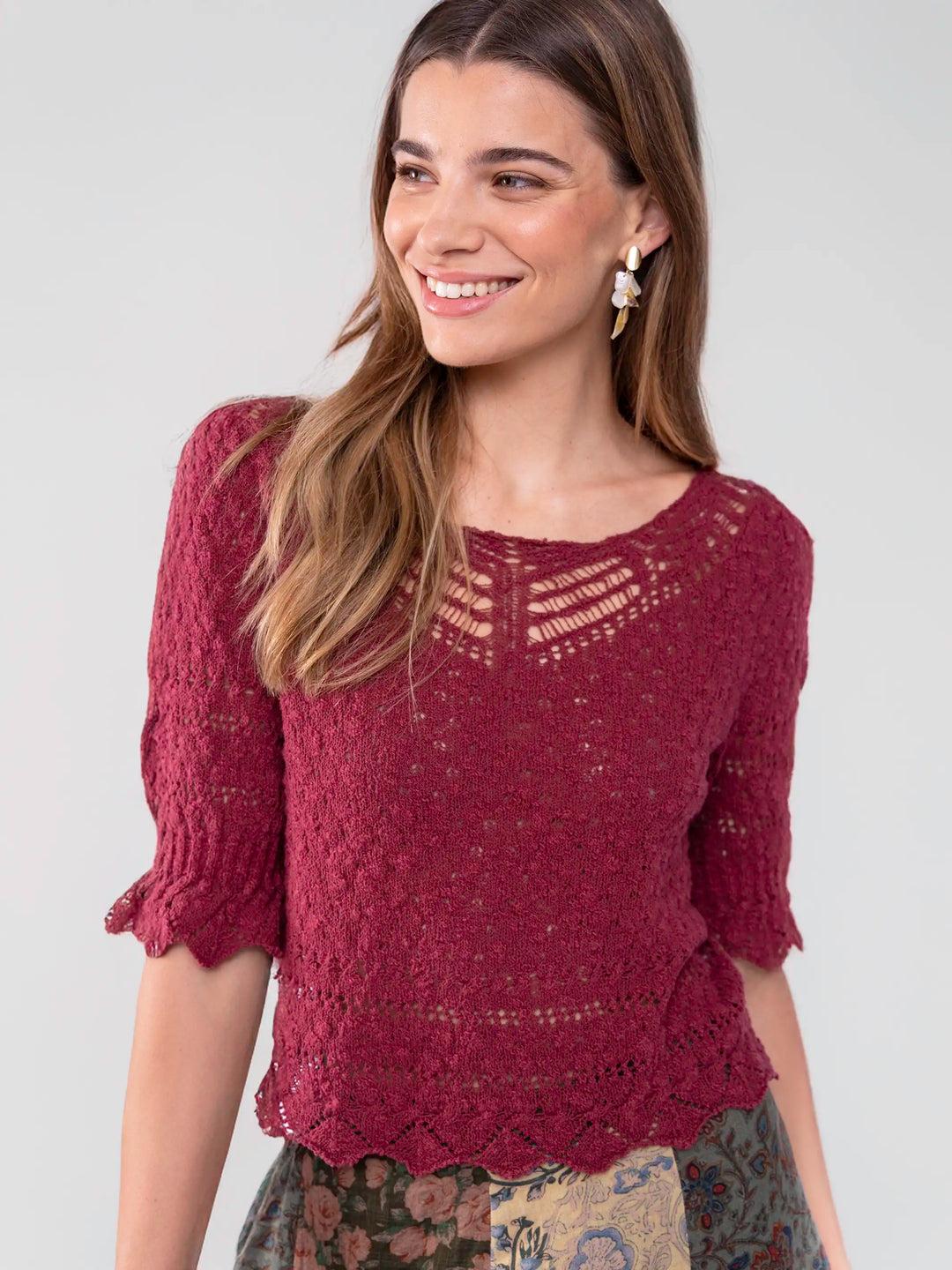 Out & About Sweater Top Product Image