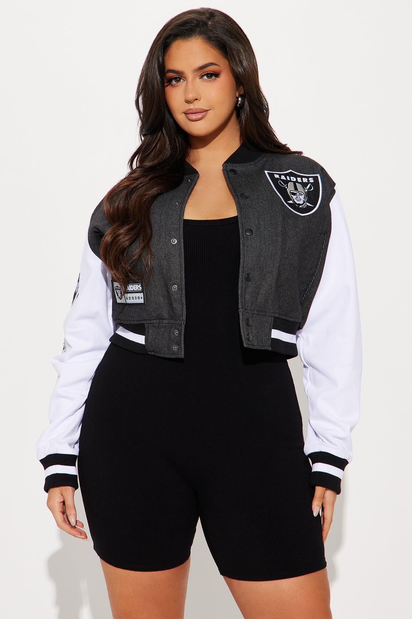 Raiders Home Game Jacket - Black Wash Product Image