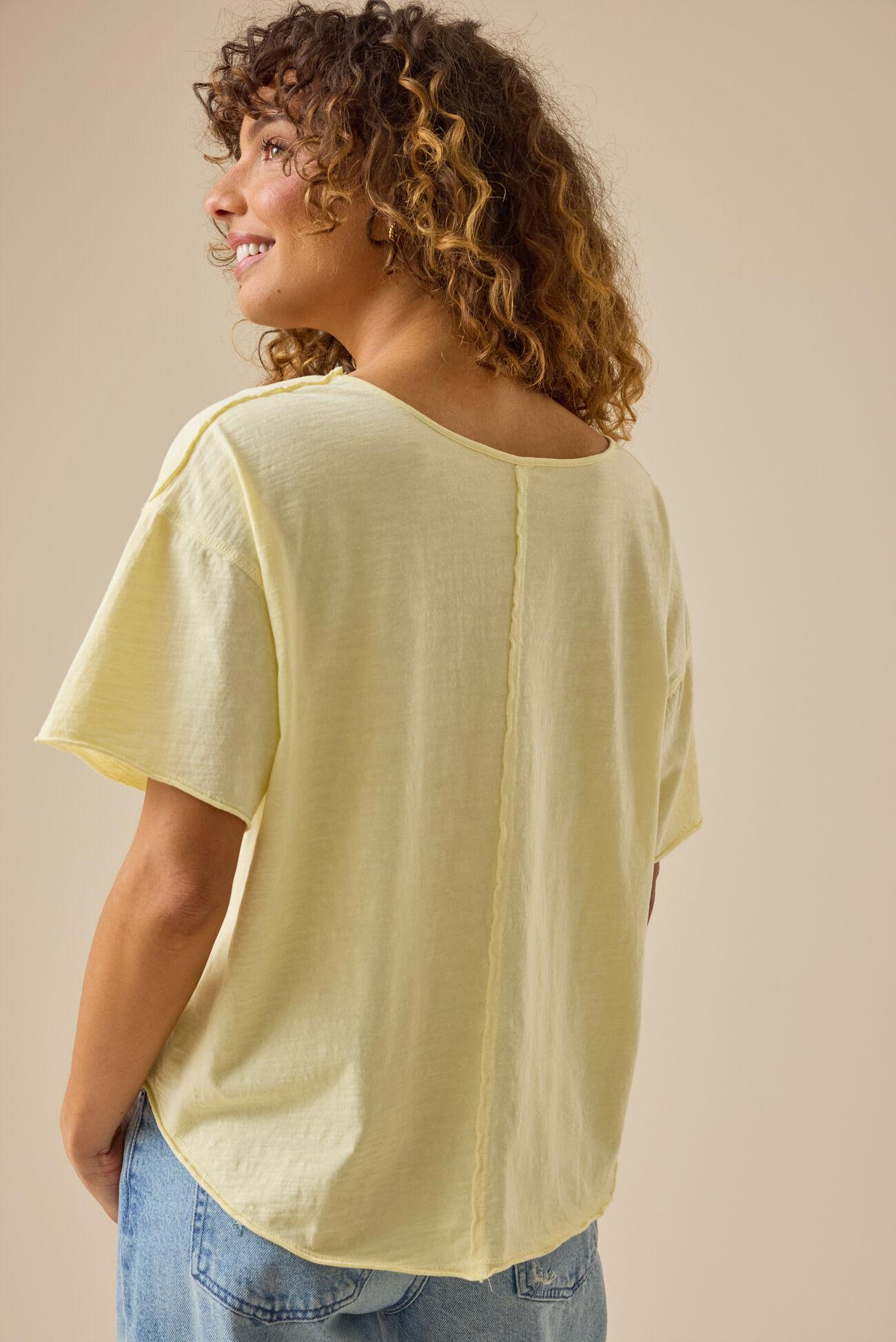 Hannah Slub Voop Tee Product Image