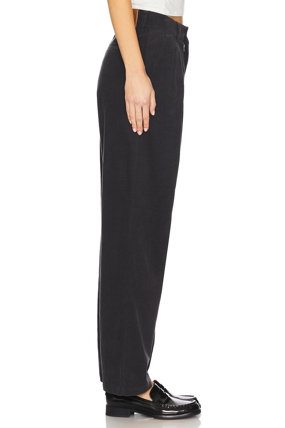 Wide Leg Pleated Corduroy Pant WAO Product Image