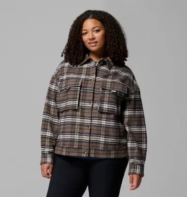 Columbia Women's Wildest Venture Shirt Jacket - Plus Size- Product Image