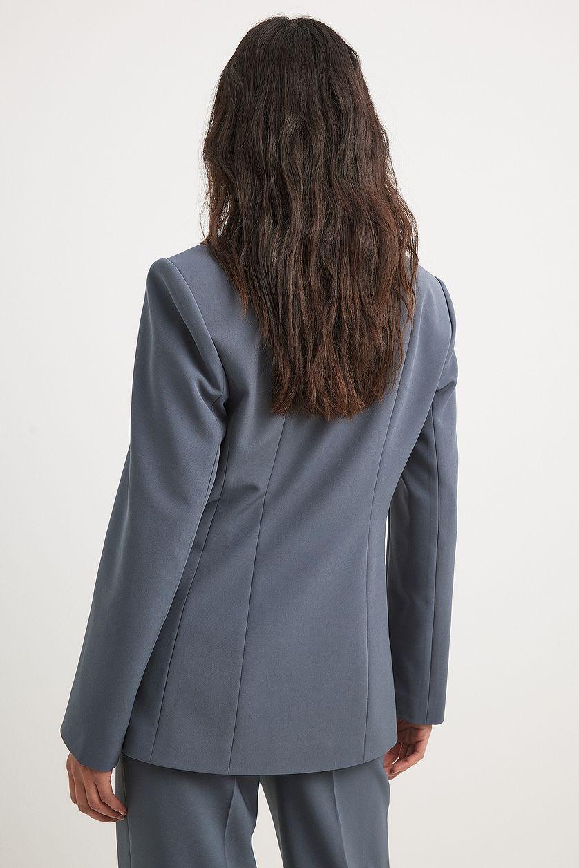 Fitted Overlap Blazer Product Image