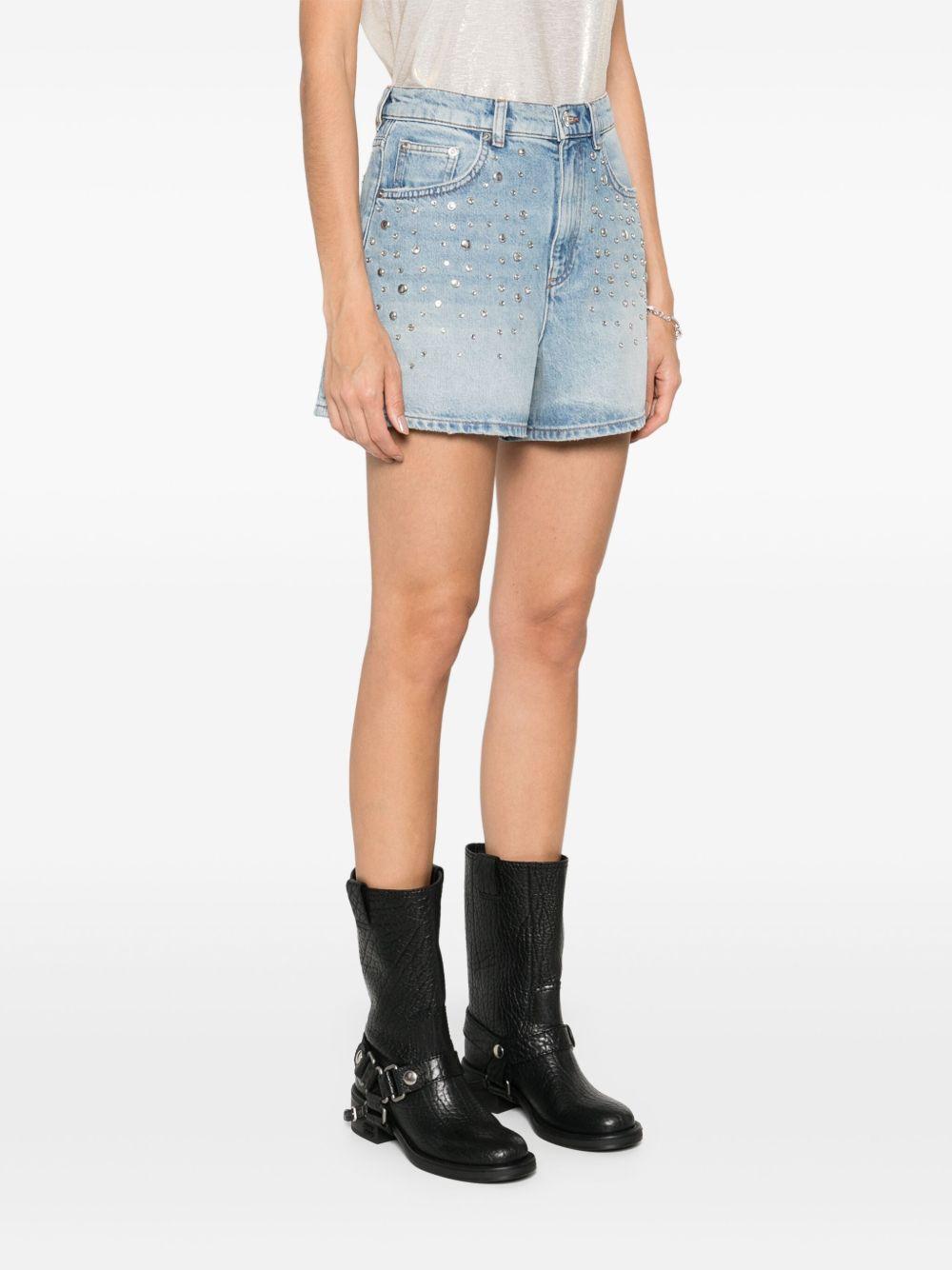 stud-embellished shorts Product Image