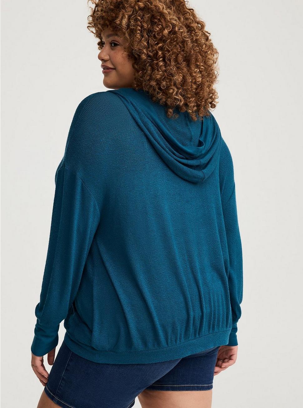 Open Hooded Cardigan Product Image