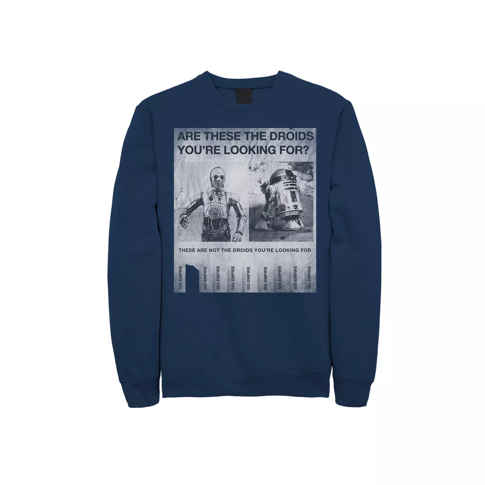 Men's Star Wars Droid Sweatshirt,  Product Image