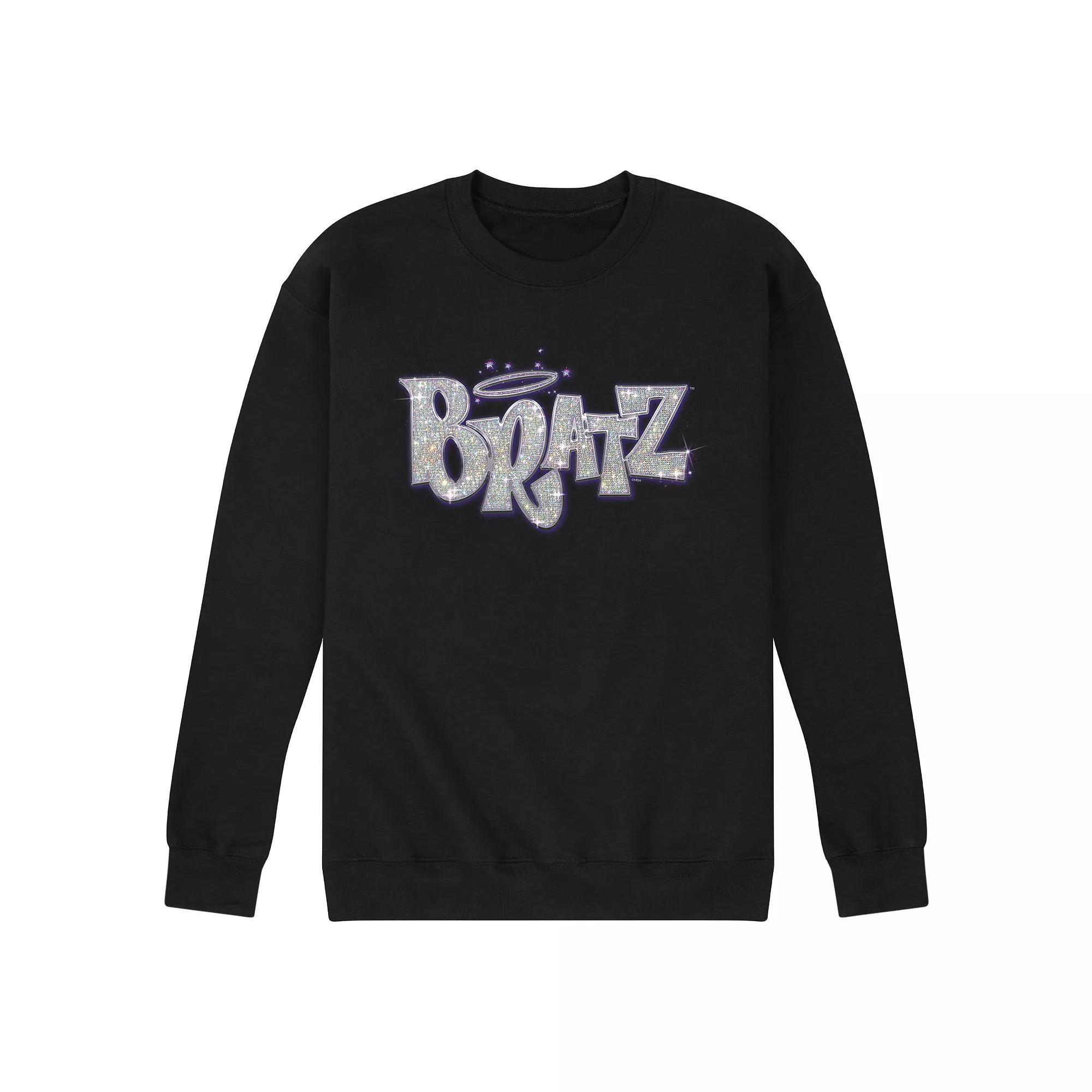 Men's Bratz Sparkle Logo Fleece Sweatshirt,  Product Image