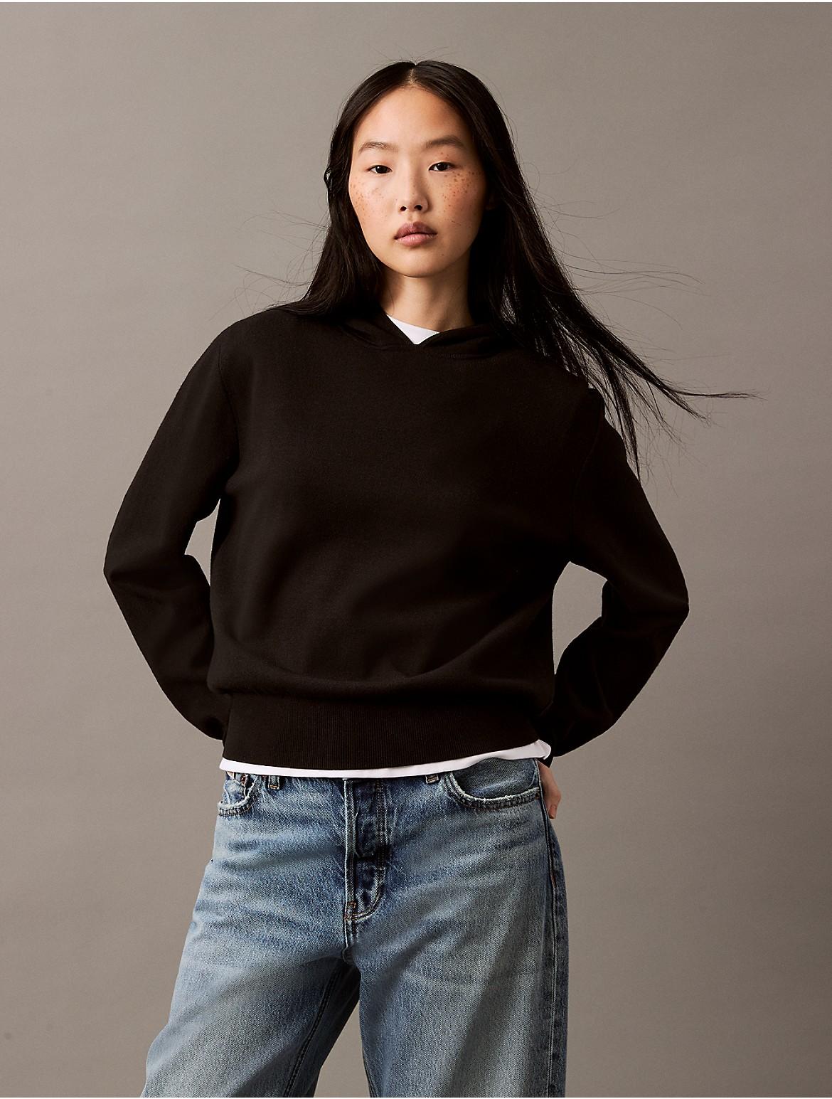 Calvin Klein Womens Tech Knit Hoodie Product Image