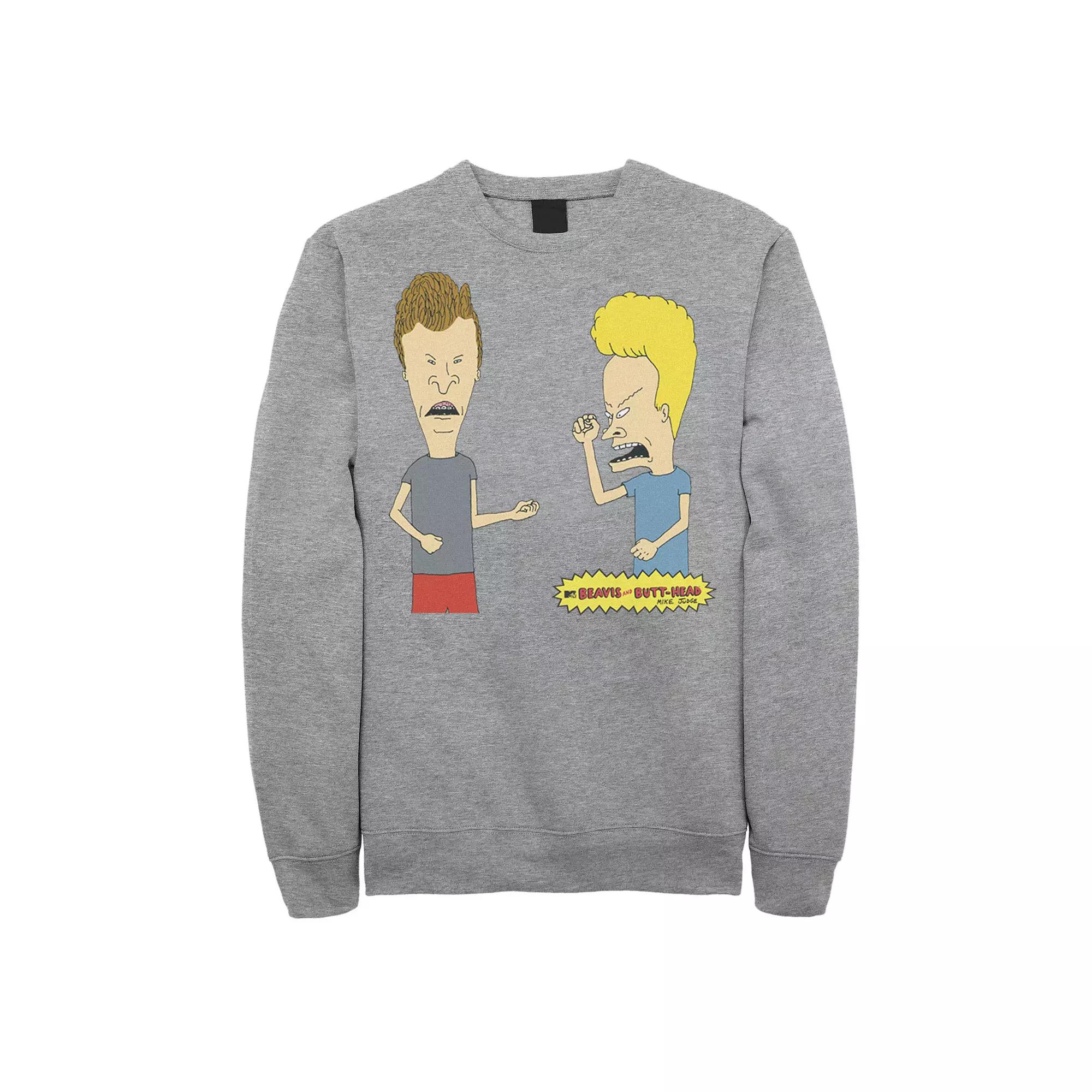 Men's Beavis And Butthead Air Guitar Portrait Fleece,  Product Image