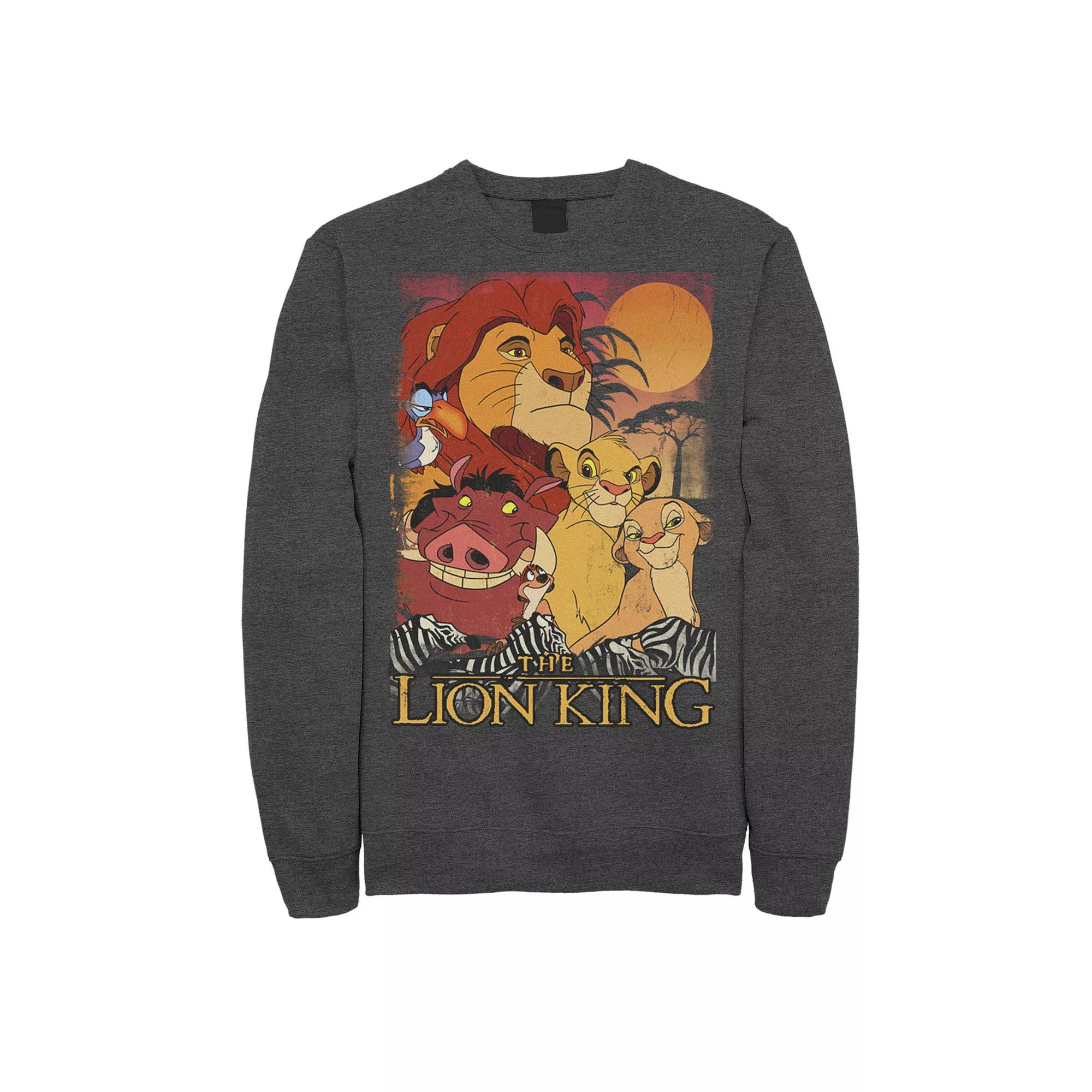 Disney's The Lion King Men's Happy Group Sweatshirt,  Product Image