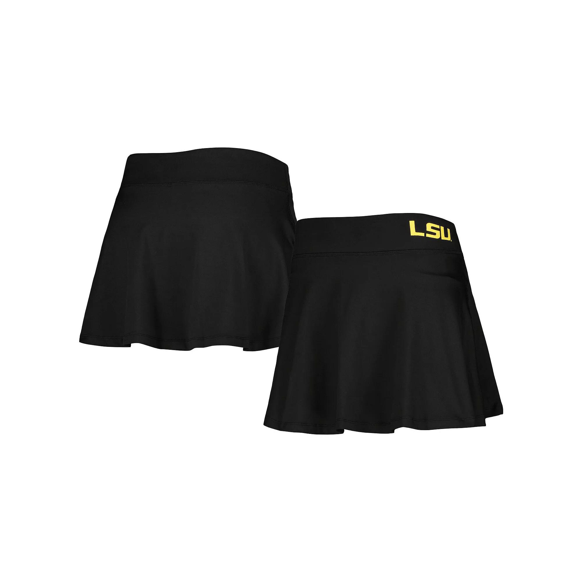 Women's ZooZatz Black LSU Tigers Flowy Skort, Size: Small Product Image