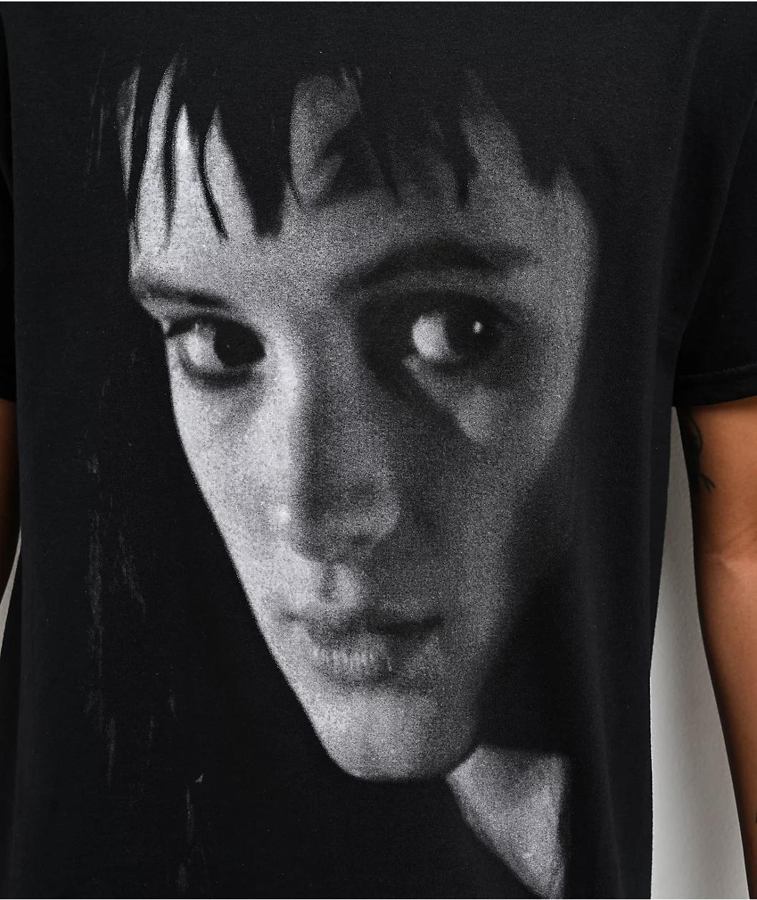 Welcome x Beetlejuice Lydia Black T-Shirt Product Image