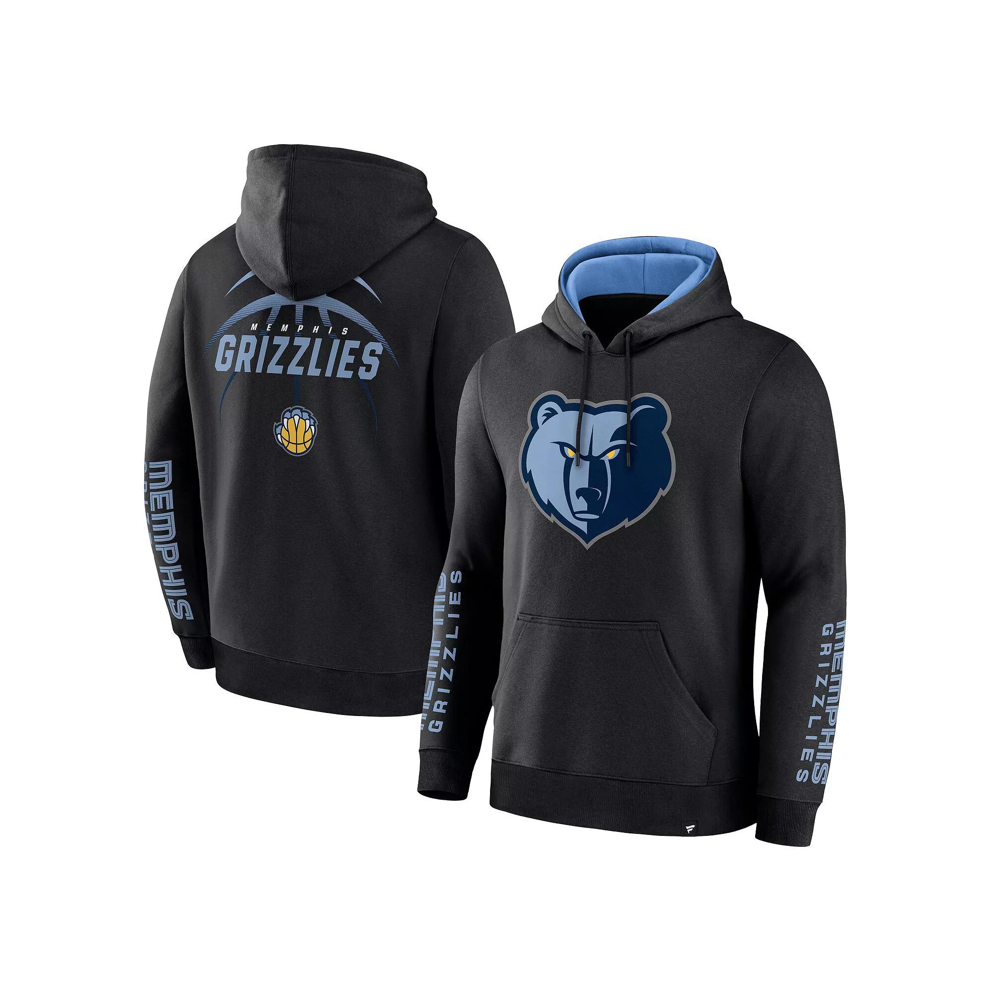 Men's Fanatics Black Memphis Grizzlies Legacy Guard Pullover Hoodie,  Product Image
