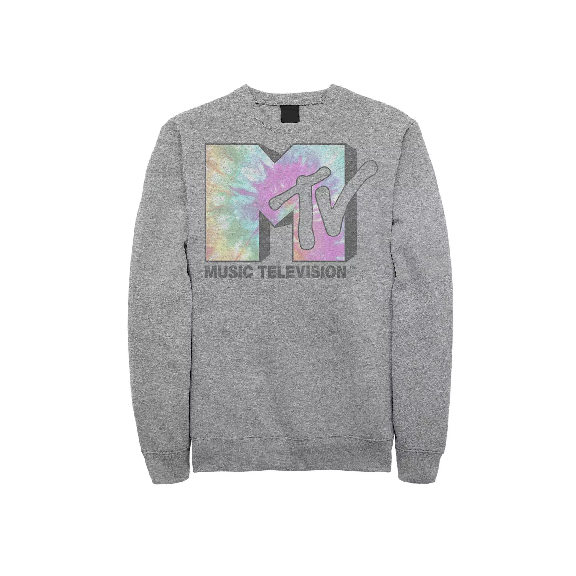 Men's MTV Tie Dye Logo 2 Sweatshirt,  Product Image