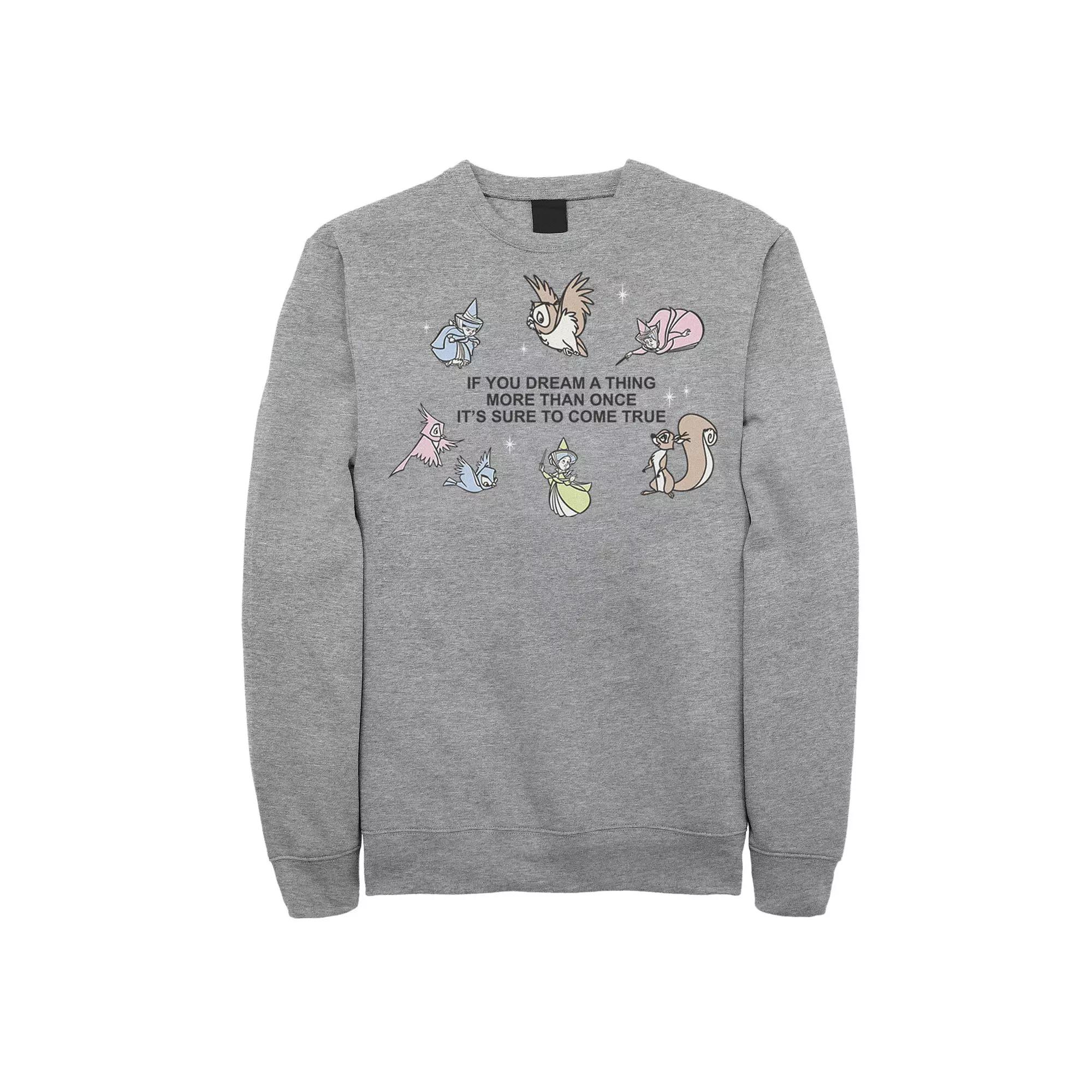 Men's Disney Princesses Dream It Sweatshirt,  Product Image