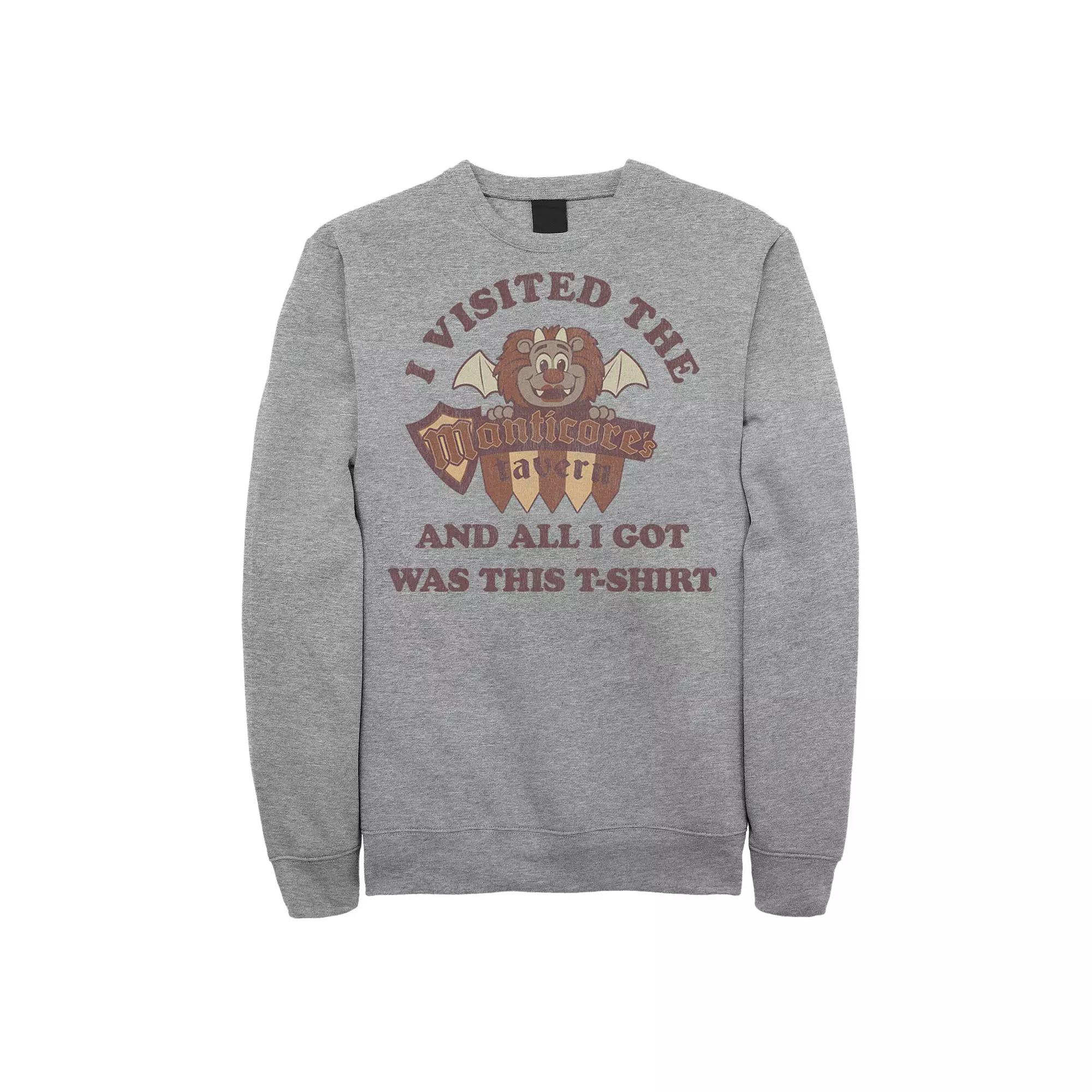 Disney / Pixar's Onward Men's Manticore's Tavern Souvenir Sweatshirt,  Product Image