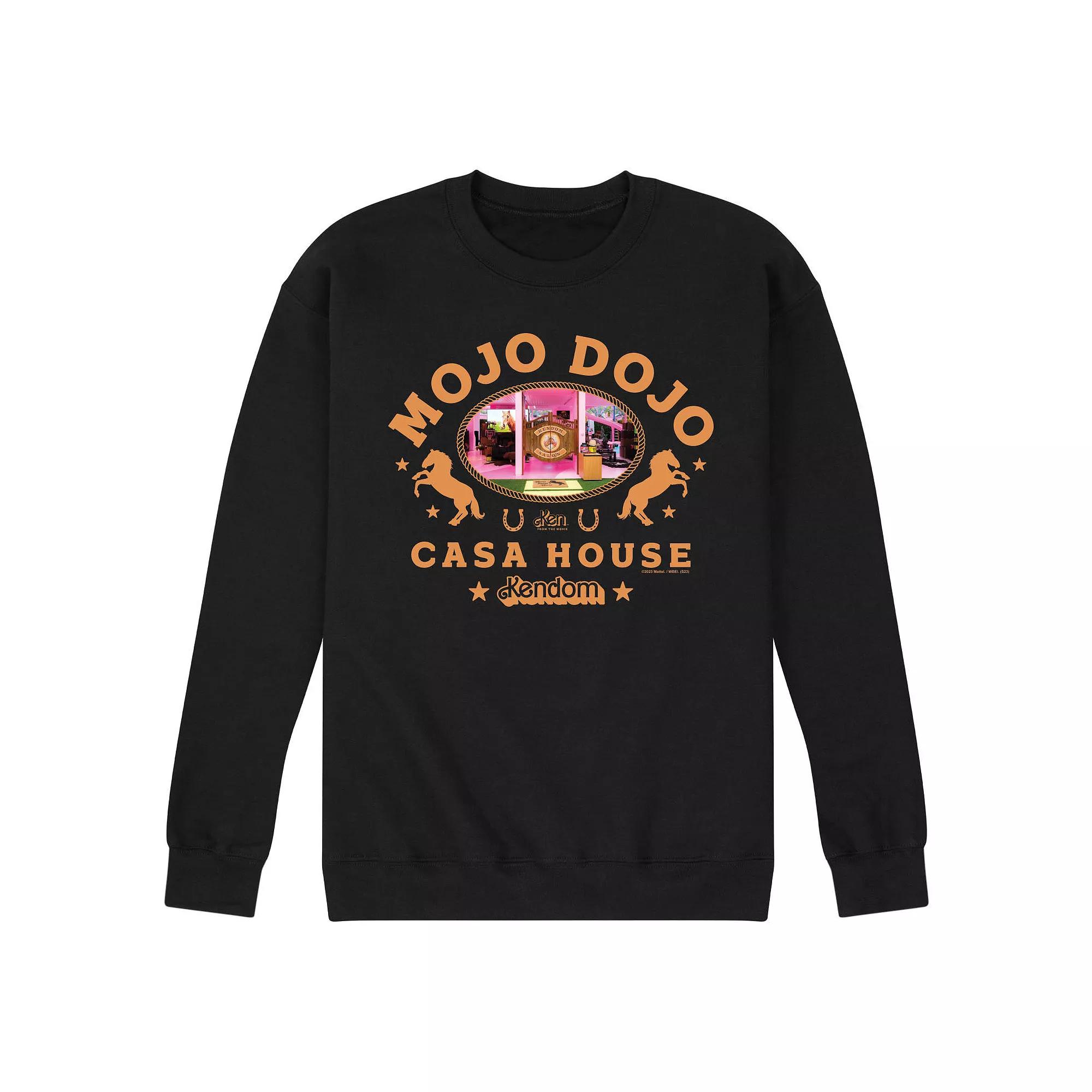 Men's Barbie™ The Movie Mojo Dojo Casa House Fleece Sweatshirt,  Product Image