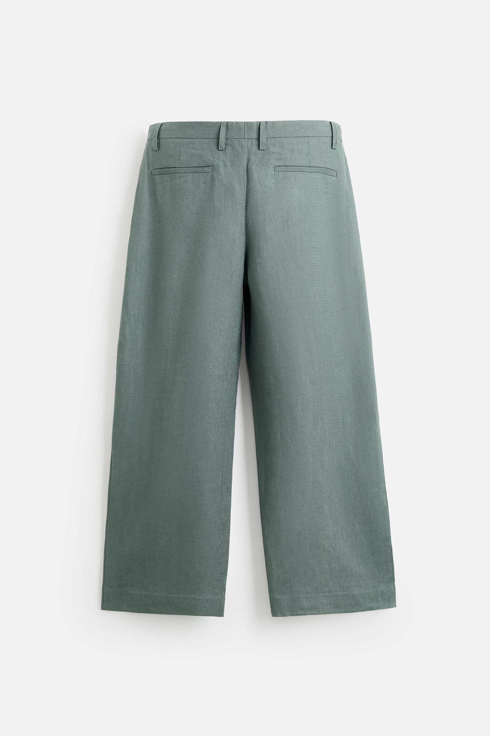 100% LINEN SUIT PANTS Product Image