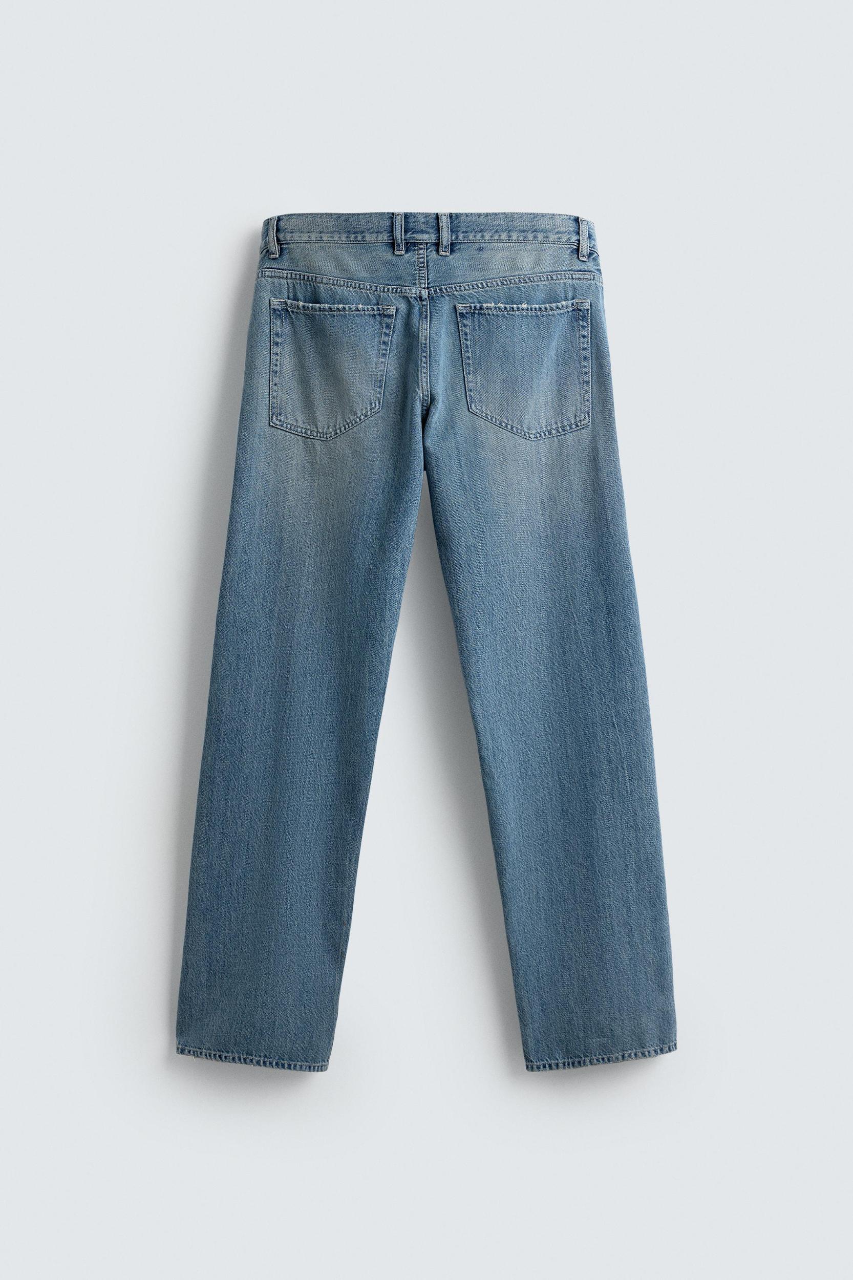 STRAIGHT FIT DENIM CHINO PANTS Product Image