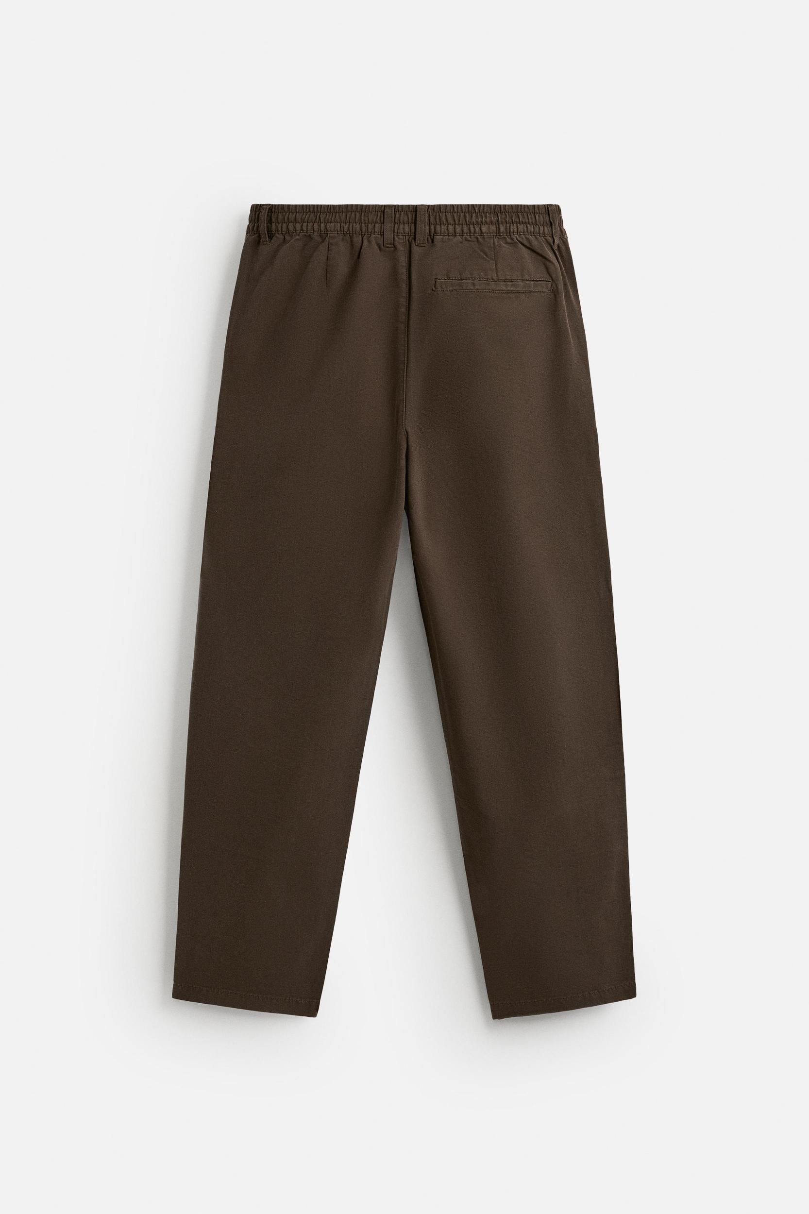 WASHED CANVAS PANTS Product Image