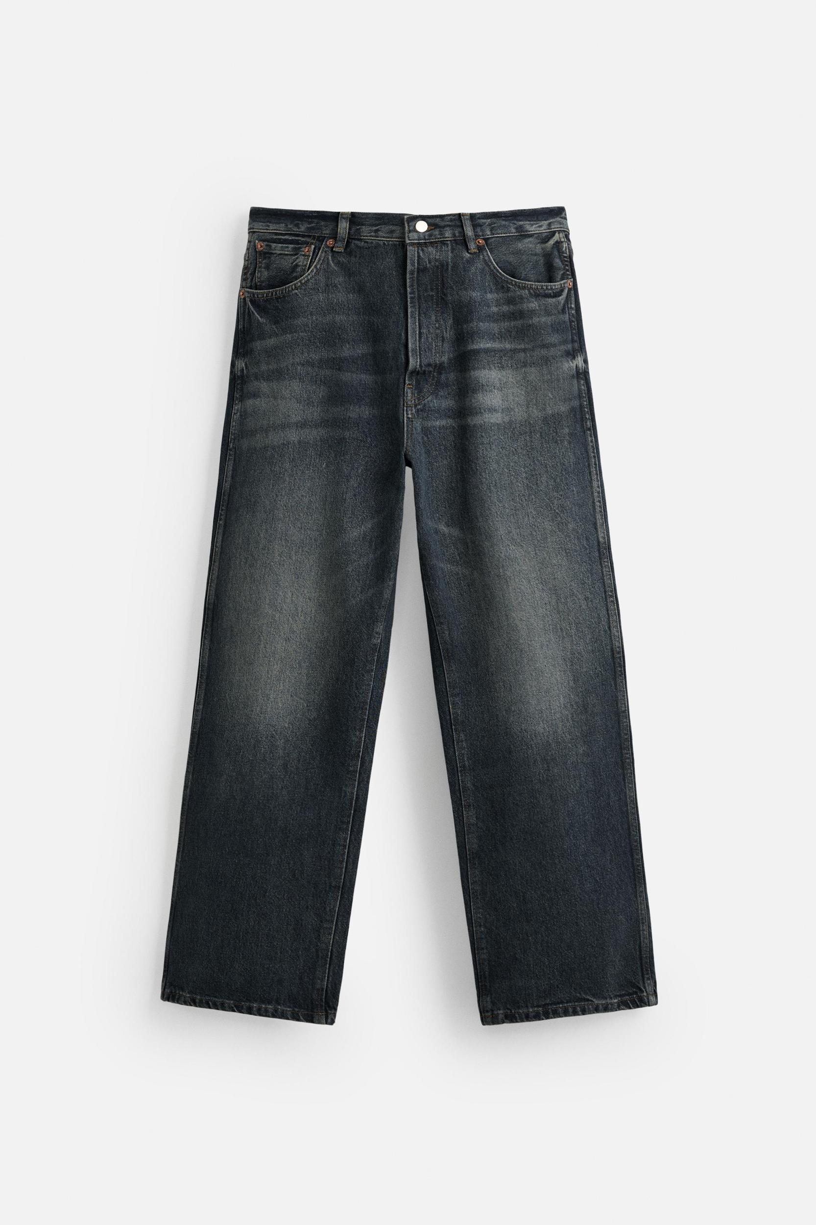 STRAIGHT FIT RELAXED JEANS Product Image