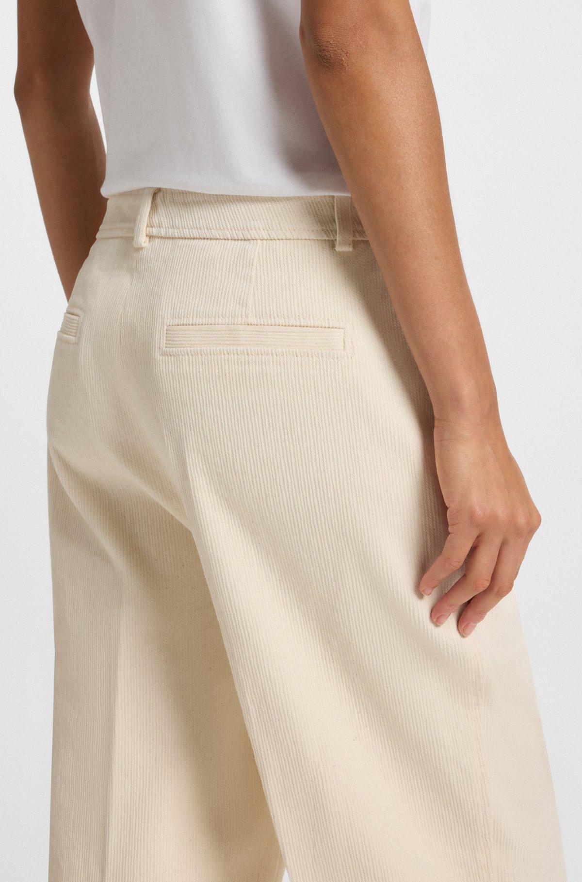 Regular-fit trousers in corduroy Product Image